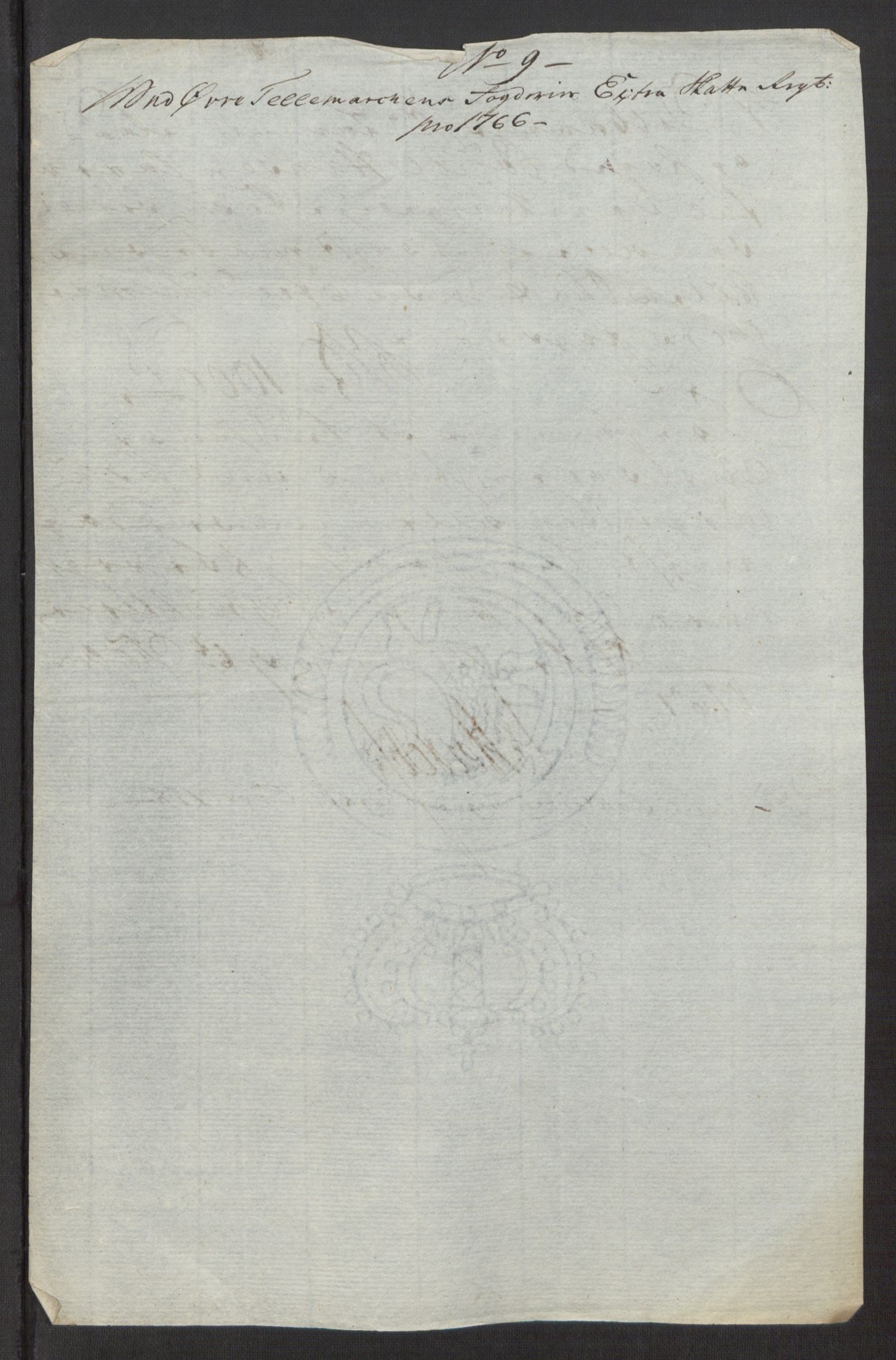 Rentekammeret inntil 1814, Reviderte regnskaper, Fogderegnskap, RA/EA-4092/R38/L2293: Ekstraskatten Øvre Telemark, 1762-1770, p. 78
