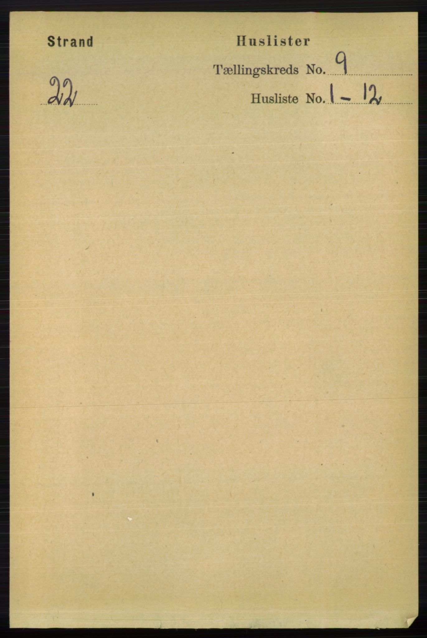 RA, 1891 census for 1130 Strand, 1891, p. 2610