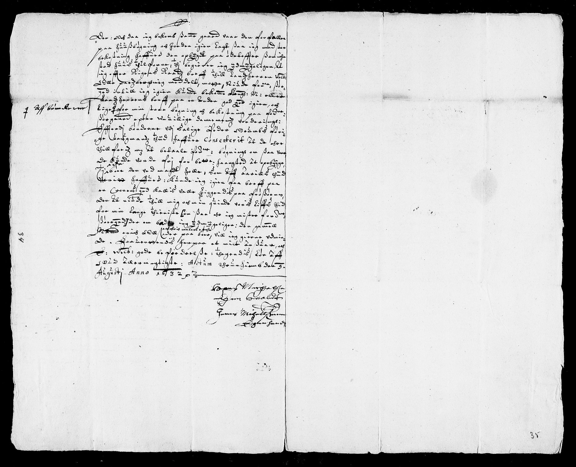 Danske Kanselli, Skapsaker, AV/RA-EA-4061/F/L0012: Skap 8, pakke 152A, 1612-1633, p. 64