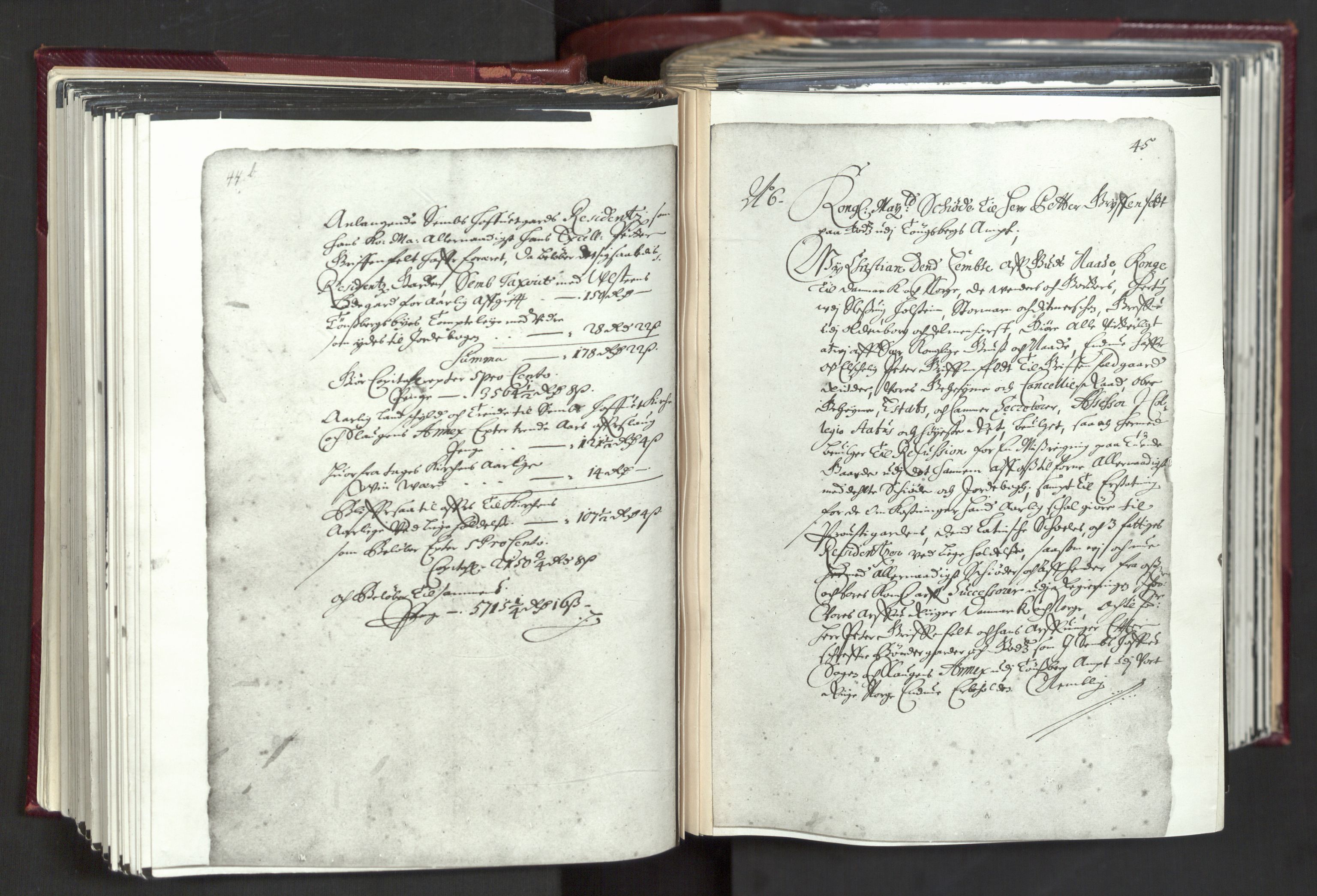 Rentekammeret, Kammerkanselliet, RA/EA-3111/G/Gg/Ggj/Ggjf/L0001: Skjøtebok over kongelig avhendet jordegods i Norge Q, 1670-1680, p. 57