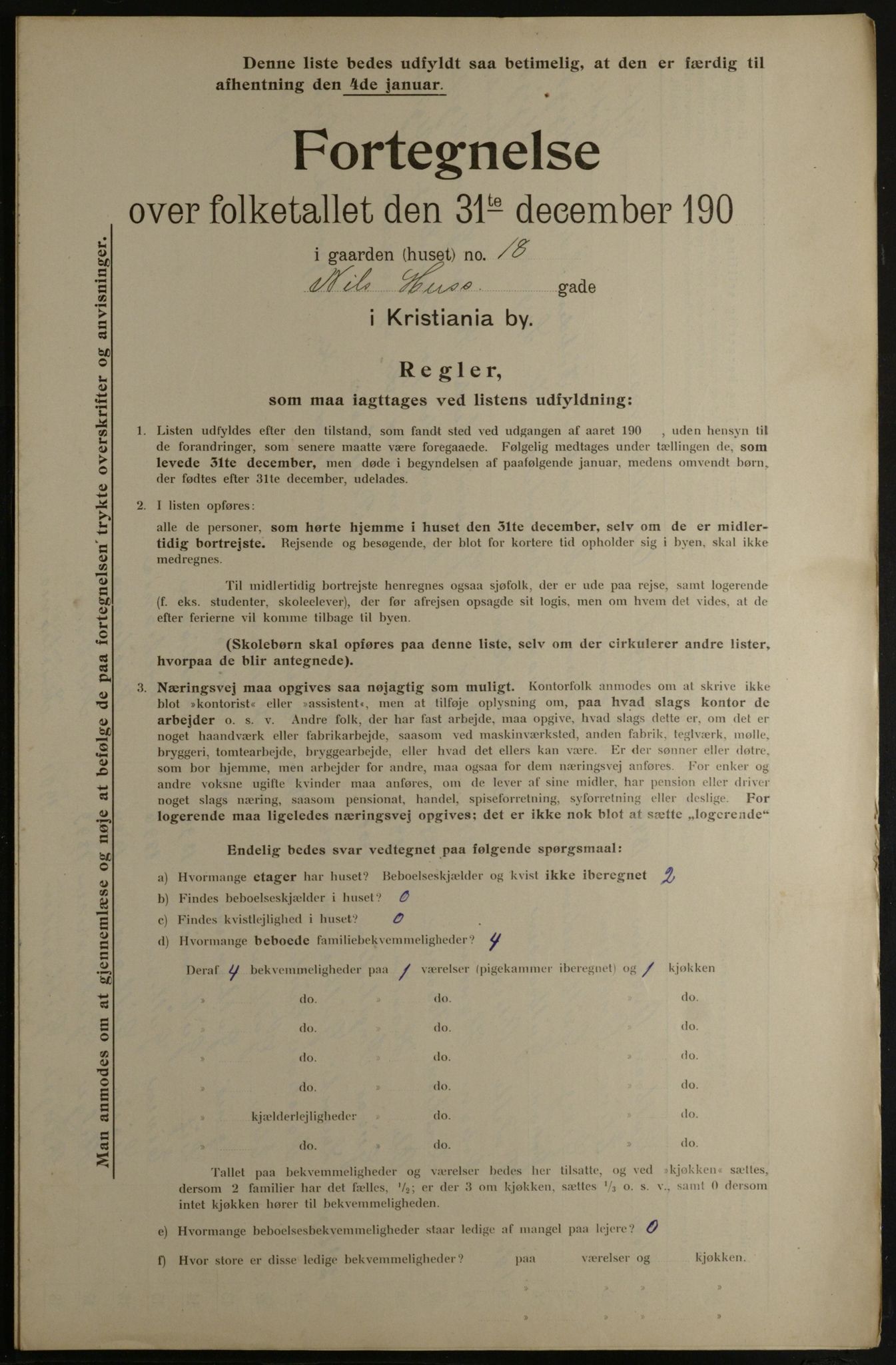 OBA, Municipal Census 1901 for Kristiania, 1901, p. 10904