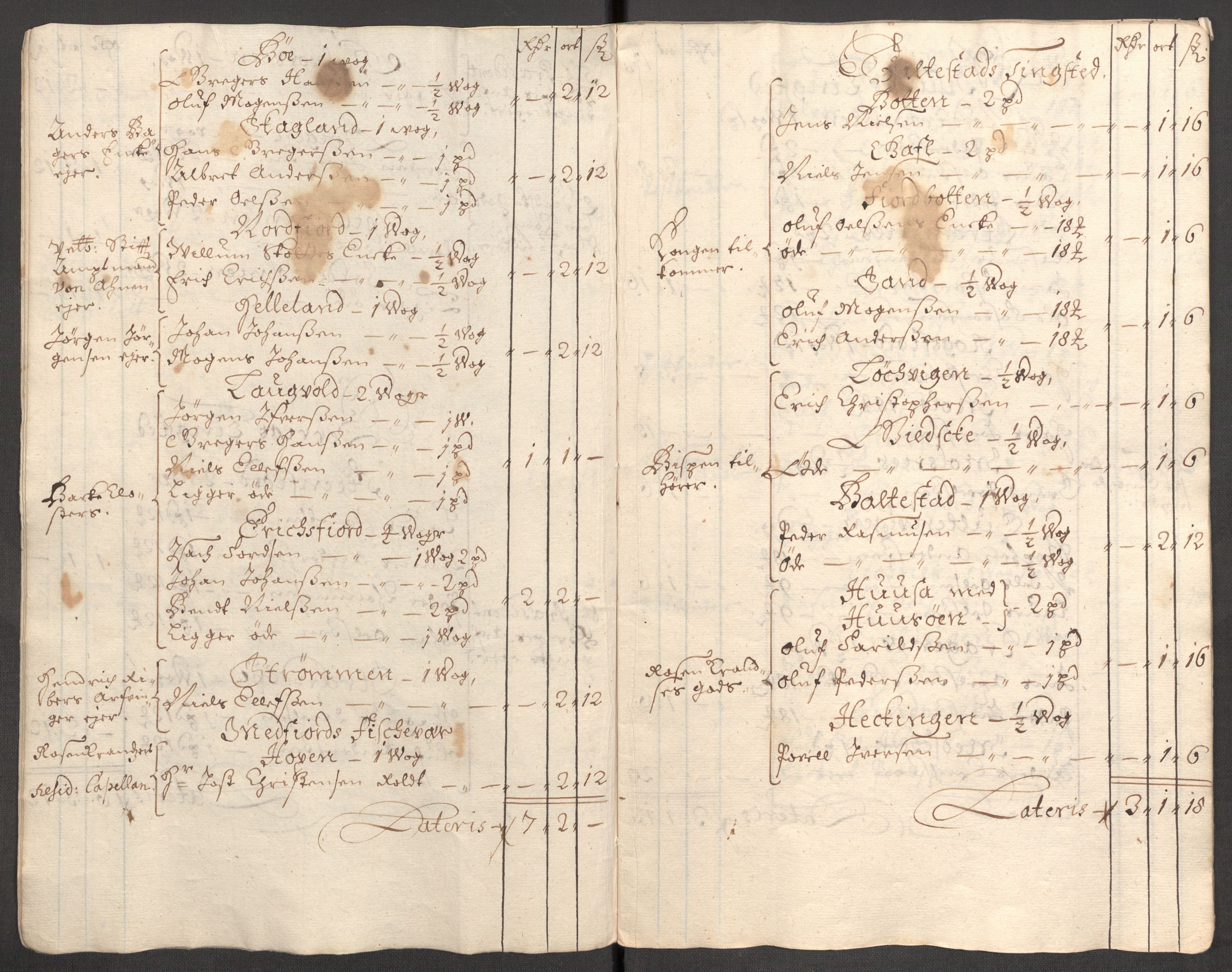 Rentekammeret inntil 1814, Reviderte regnskaper, Fogderegnskap, AV/RA-EA-4092/R68/L4755: Fogderegnskap Senja og Troms, 1700-1704, p. 362