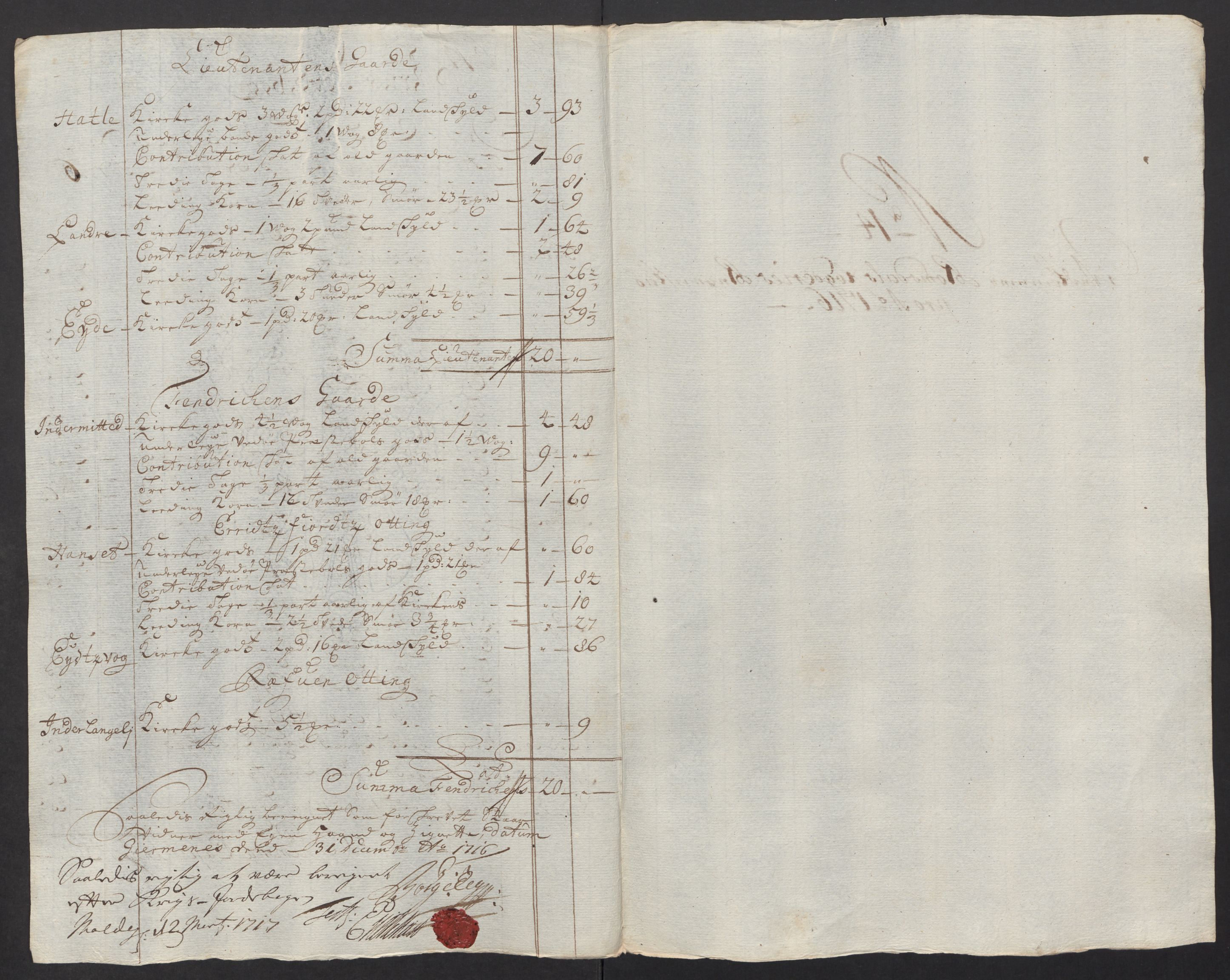Rentekammeret inntil 1814, Reviderte regnskaper, Fogderegnskap, RA/EA-4092/R55/L3663: Fogderegnskap Romsdal, 1715-1716, p. 389