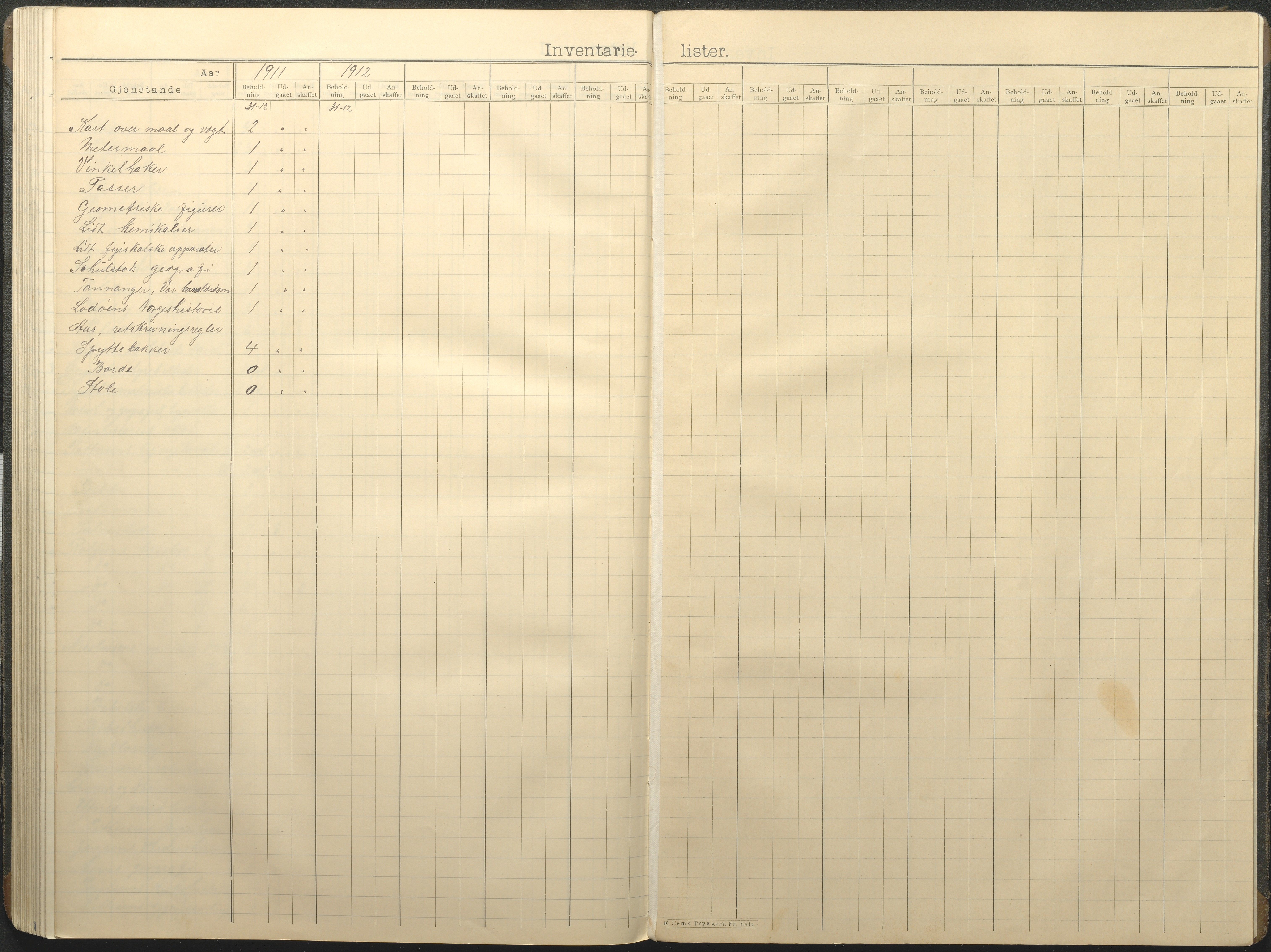 Øyestad kommune frem til 1979, AAKS/KA0920-PK/06/06G/L0011: Skoleprotokoll, 1910-1918