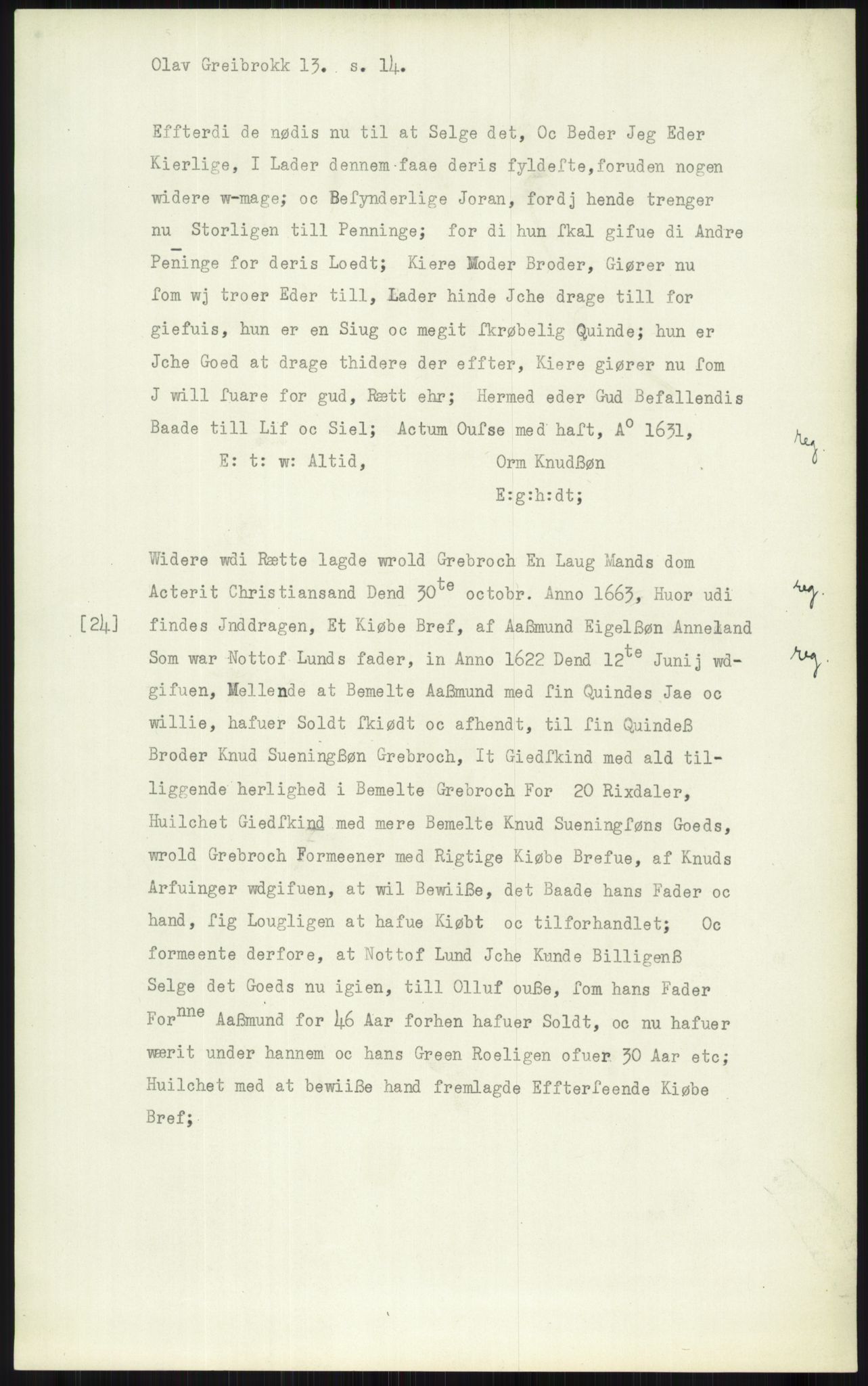 Samlinger til kildeutgivelse, Diplomavskriftsamlingen, AV/RA-EA-4053/H/Ha, p. 943