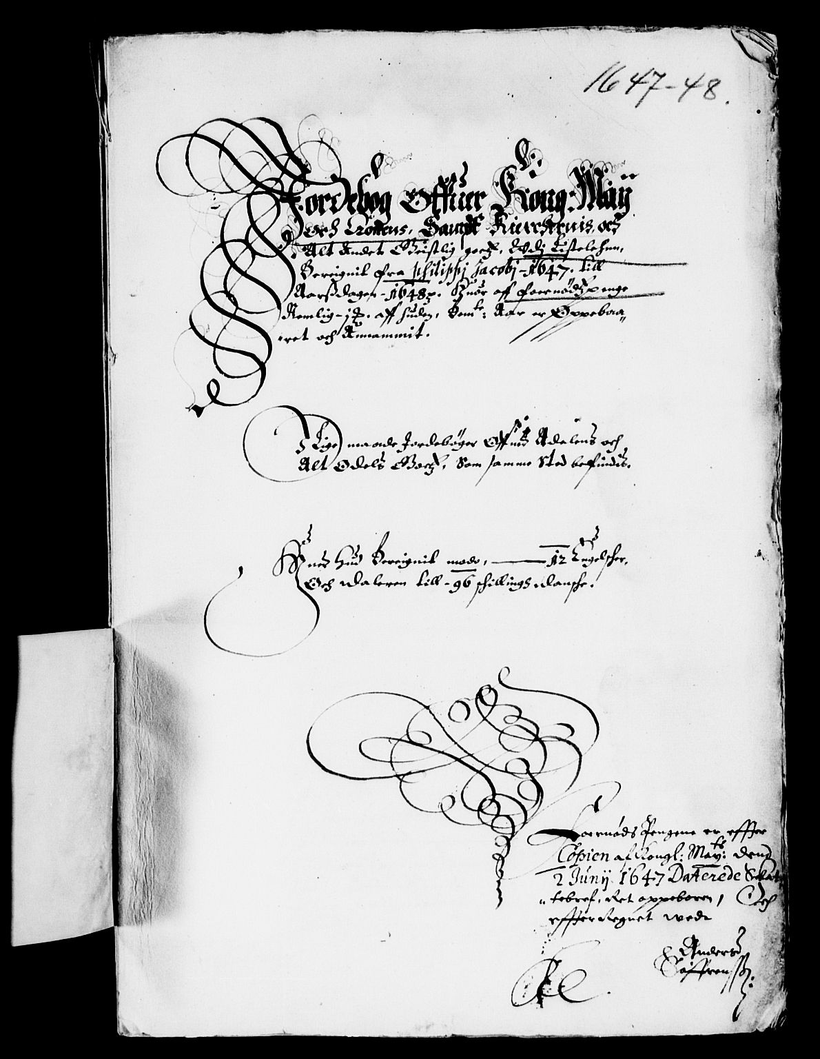 Rentekammeret inntil 1814, Reviderte regnskaper, Lensregnskaper, RA/EA-5023/R/Rb/Rbr/L0017: Lista len, 1646-1649