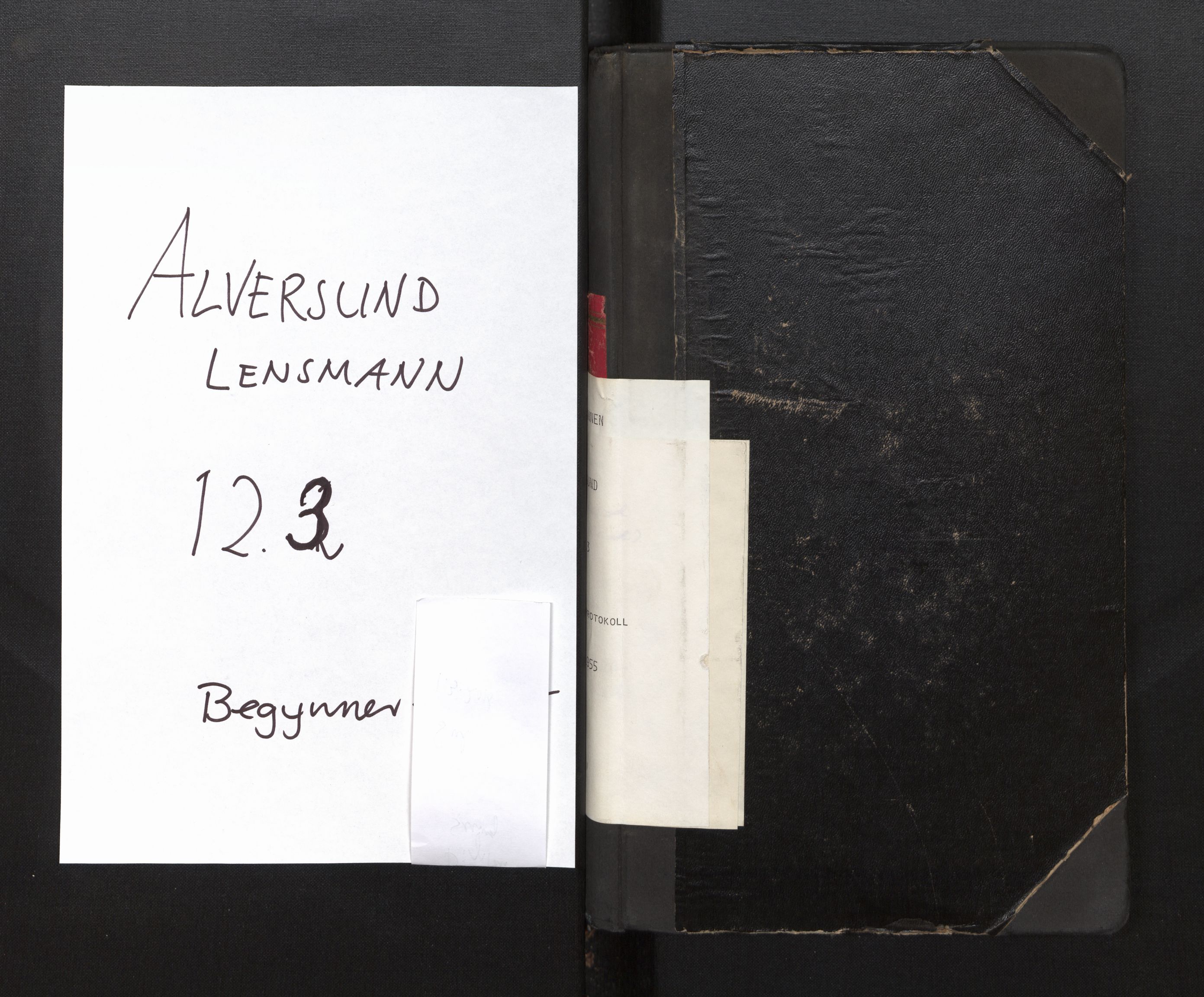 Lensmannen i Alversund, SAB/A-30701/0012/L0003: Branntakstprotokoll, 1952-1955