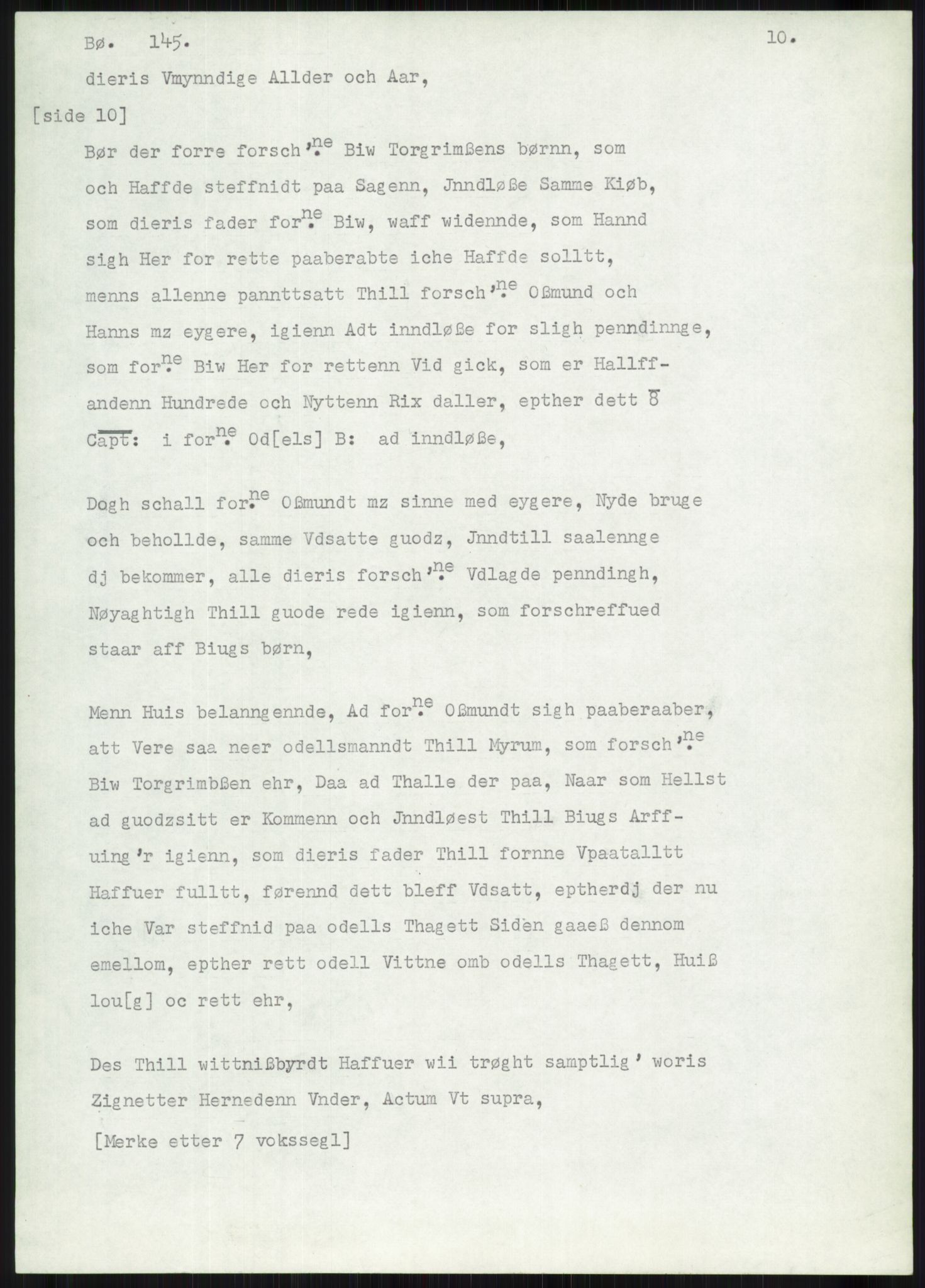 Samlinger til kildeutgivelse, Diplomavskriftsamlingen, AV/RA-EA-4053/H/Ha, p. 656