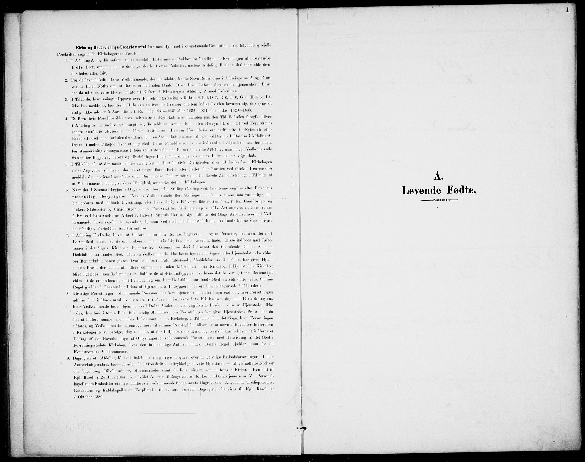 Rauland kirkebøker, AV/SAKO-A-292/G/Gb/L0002: Parish register (copy) no. II 2, 1887-1937, p. 1