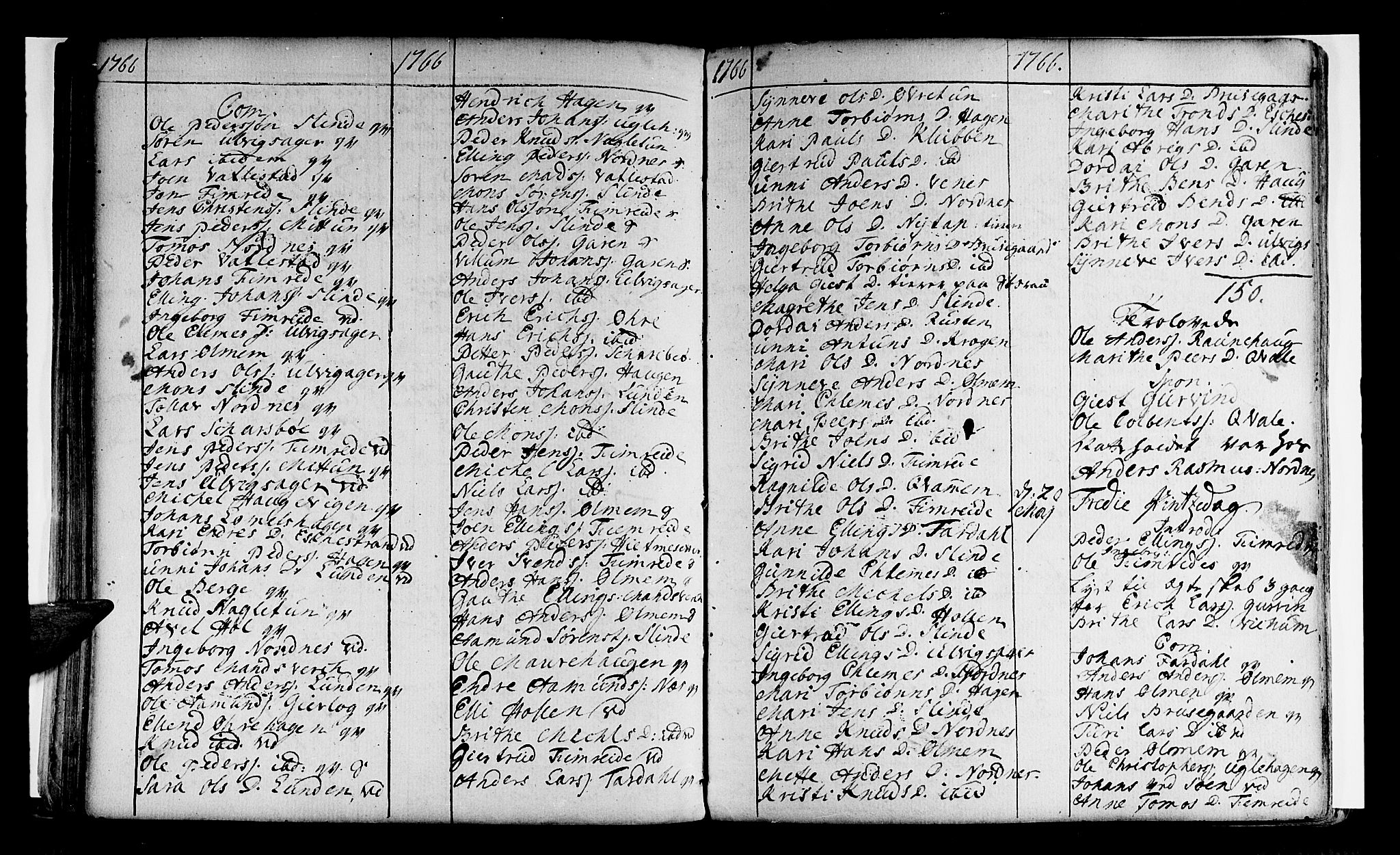 Sogndal sokneprestembete, AV/SAB-A-81301/H/Haa/Haaa/L0004: Parish register (official) no. A 4, 1747-1782