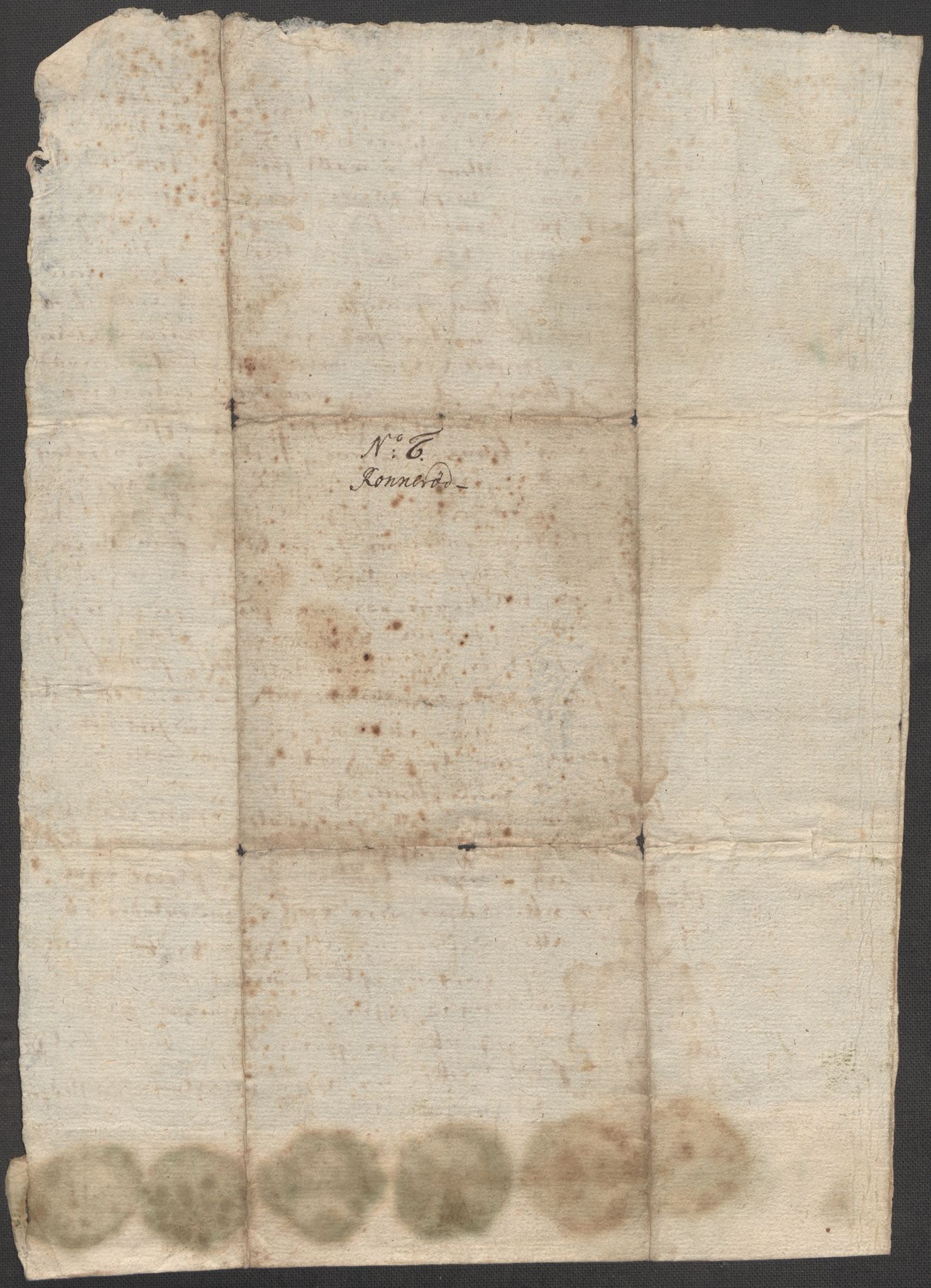 Riksarkivets diplomsamling, RA/EA-5965/F15/L0021: Prestearkiv - Vestfold, 1573-1858, p. 91