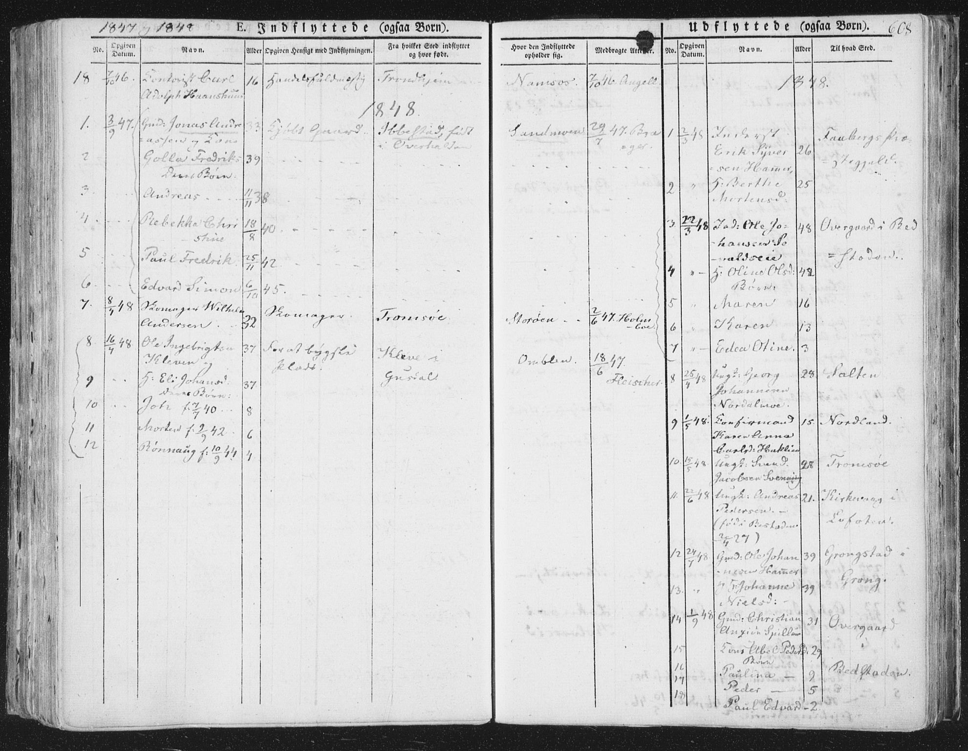 Ministerialprotokoller, klokkerbøker og fødselsregistre - Nord-Trøndelag, SAT/A-1458/764/L0552: Parish register (official) no. 764A07b, 1824-1865, p. 608