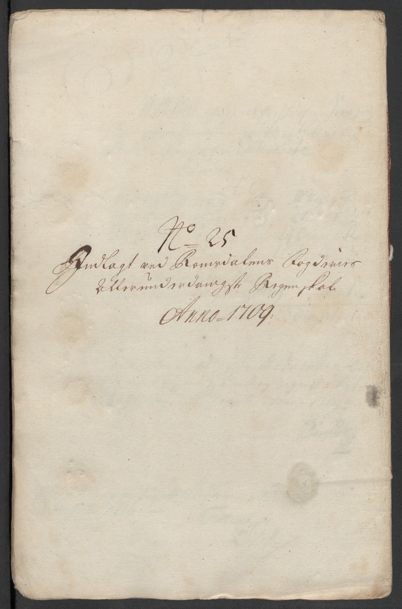 Rentekammeret inntil 1814, Reviderte regnskaper, Fogderegnskap, RA/EA-4092/R55/L3659: Fogderegnskap Romsdal, 1709-1710, p. 181