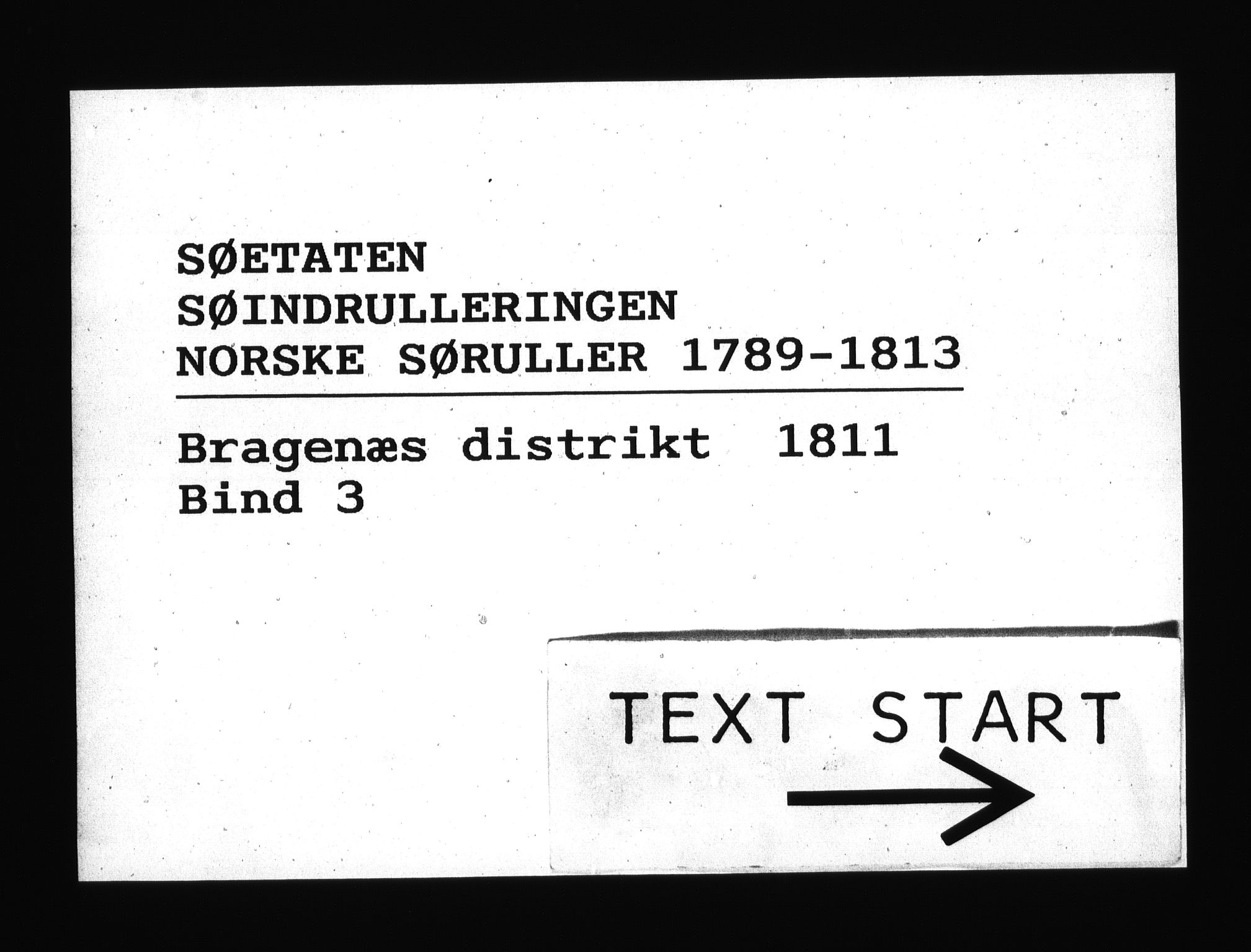 Sjøetaten, RA/EA-3110/F/L0162: Bragernes distrikt, bind 3, 1811