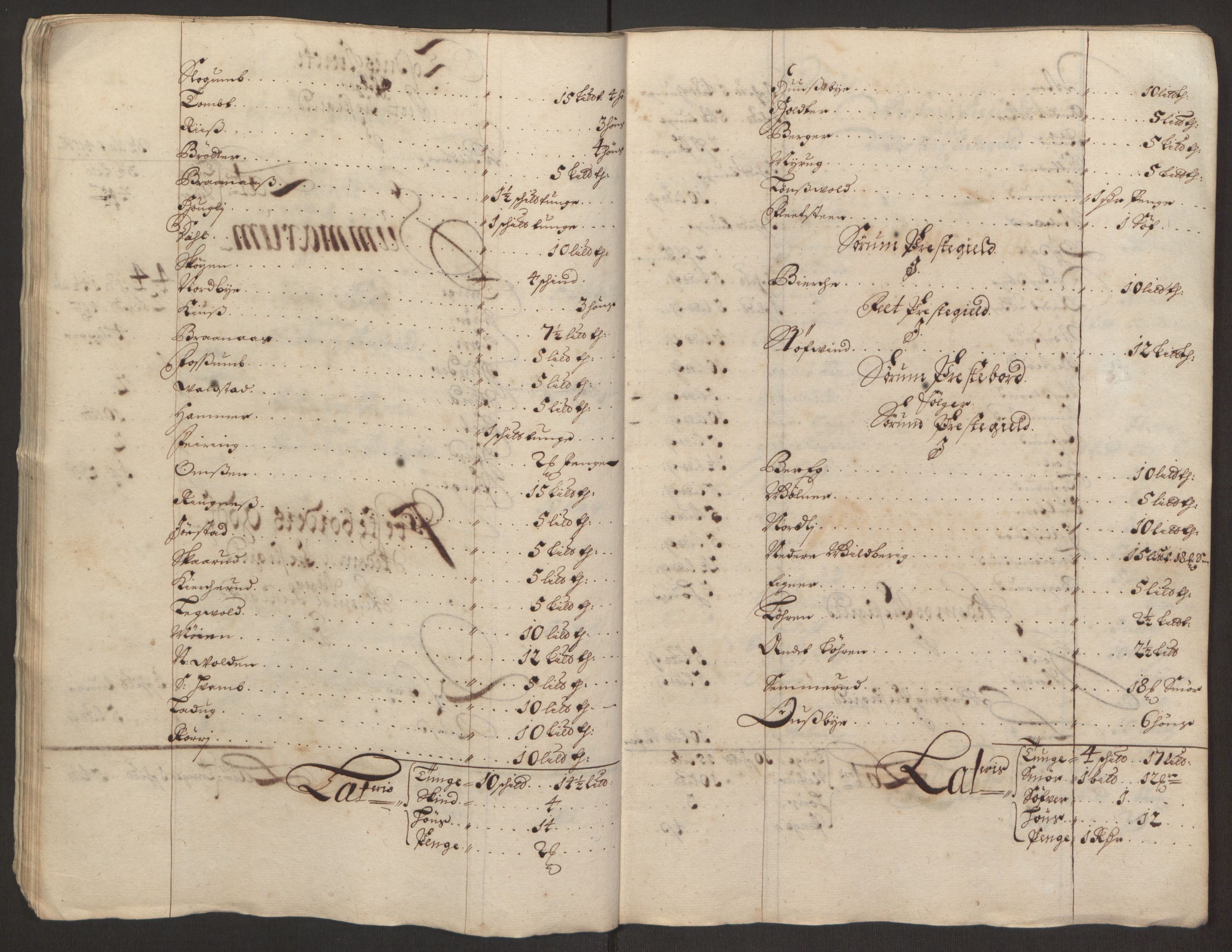 Rentekammeret inntil 1814, Reviderte regnskaper, Fogderegnskap, AV/RA-EA-4092/R11/L0579: Fogderegnskap Nedre Romerike, 1694-1695, p. 131