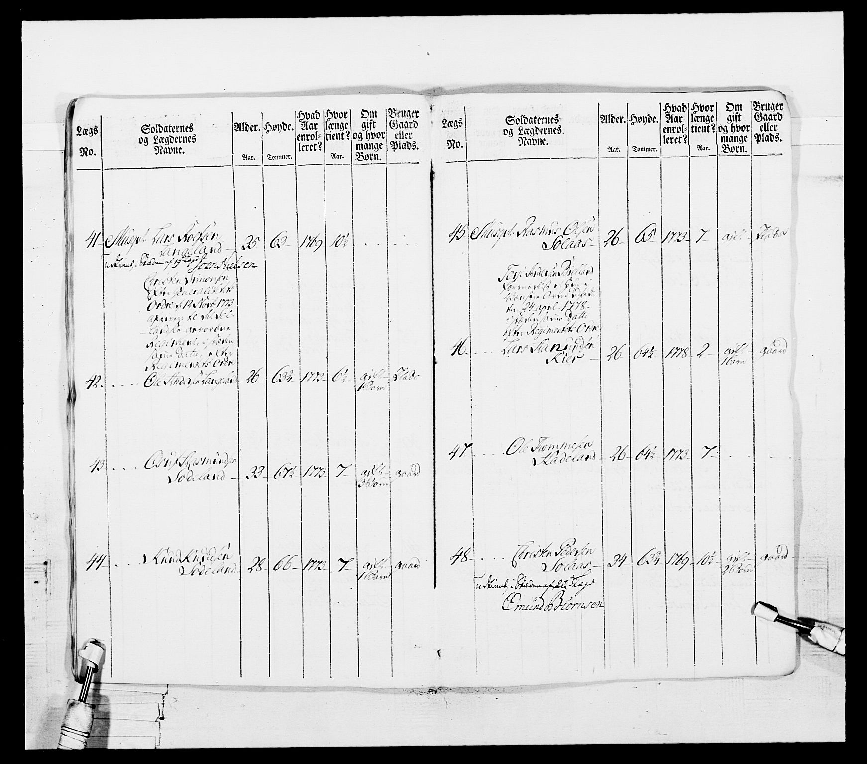 Generalitets- og kommissariatskollegiet, Det kongelige norske kommissariatskollegium, AV/RA-EA-5420/E/Eh/L0102: 1. Vesterlenske nasjonale infanteriregiment, 1778-1780, p. 242