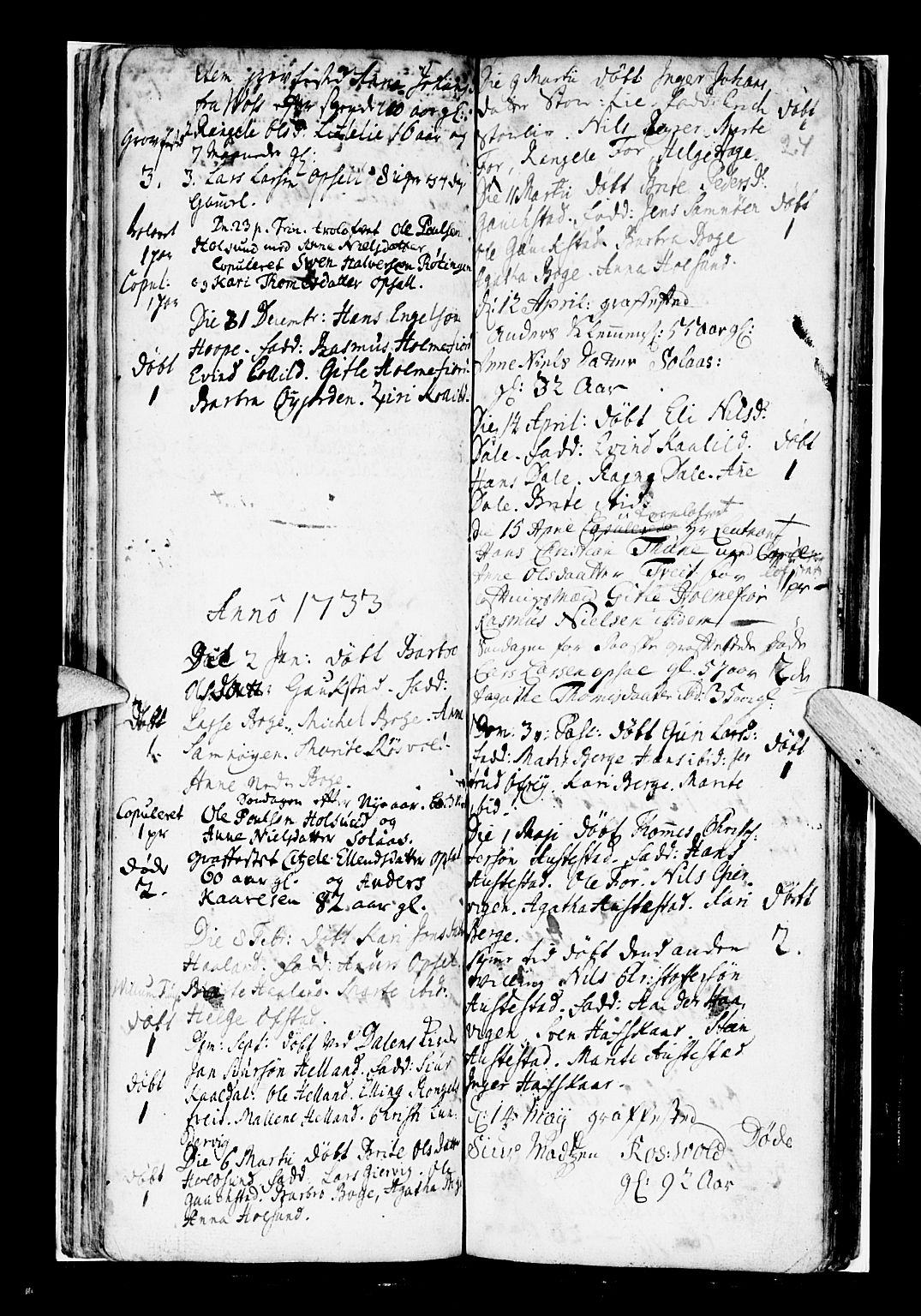 Os sokneprestembete, SAB/A-99929: Parish register (official) no. A 7, 1723-1760, p. 24