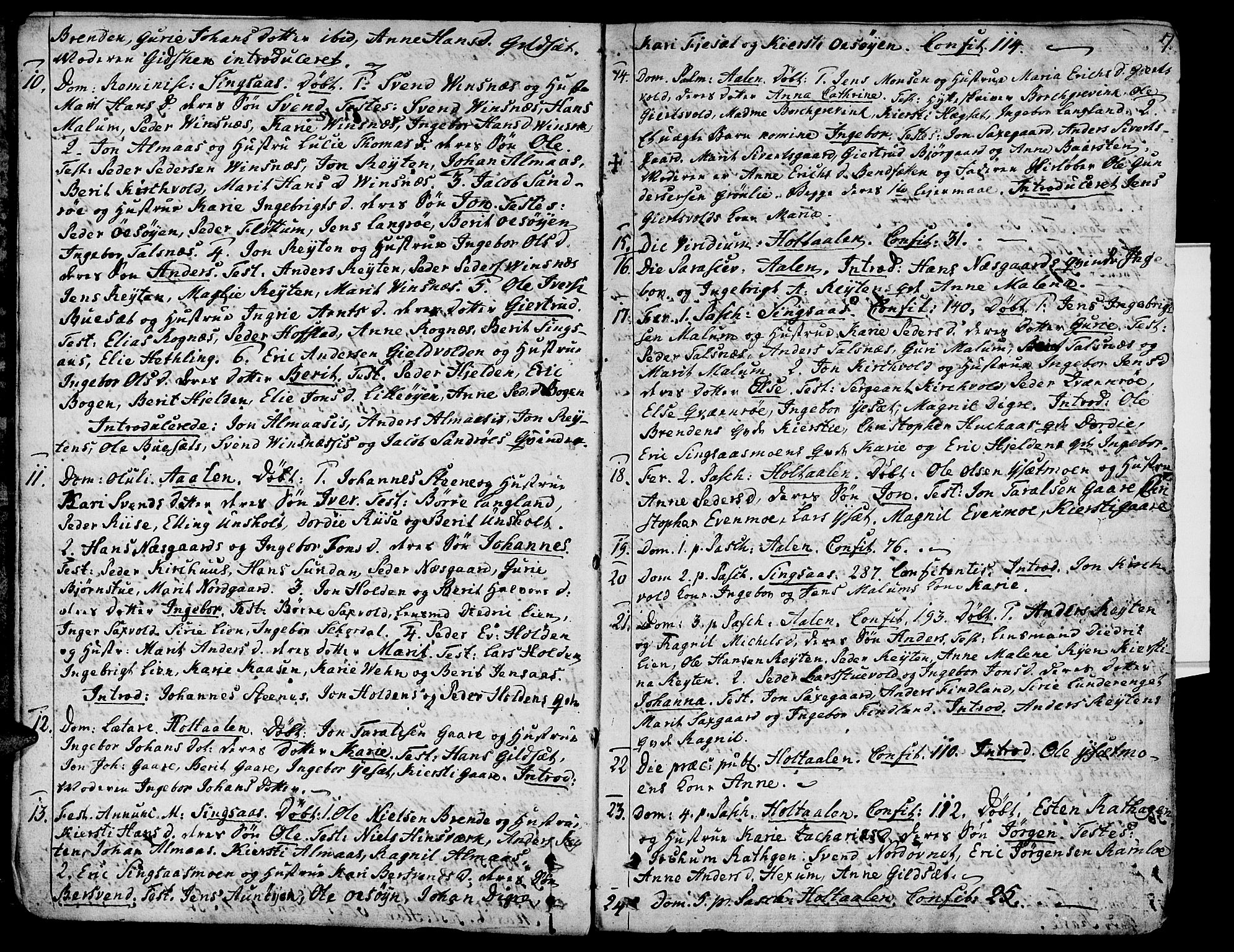 Ministerialprotokoller, klokkerbøker og fødselsregistre - Sør-Trøndelag, SAT/A-1456/685/L0953: Parish register (official) no. 685A02, 1805-1816, p. 7