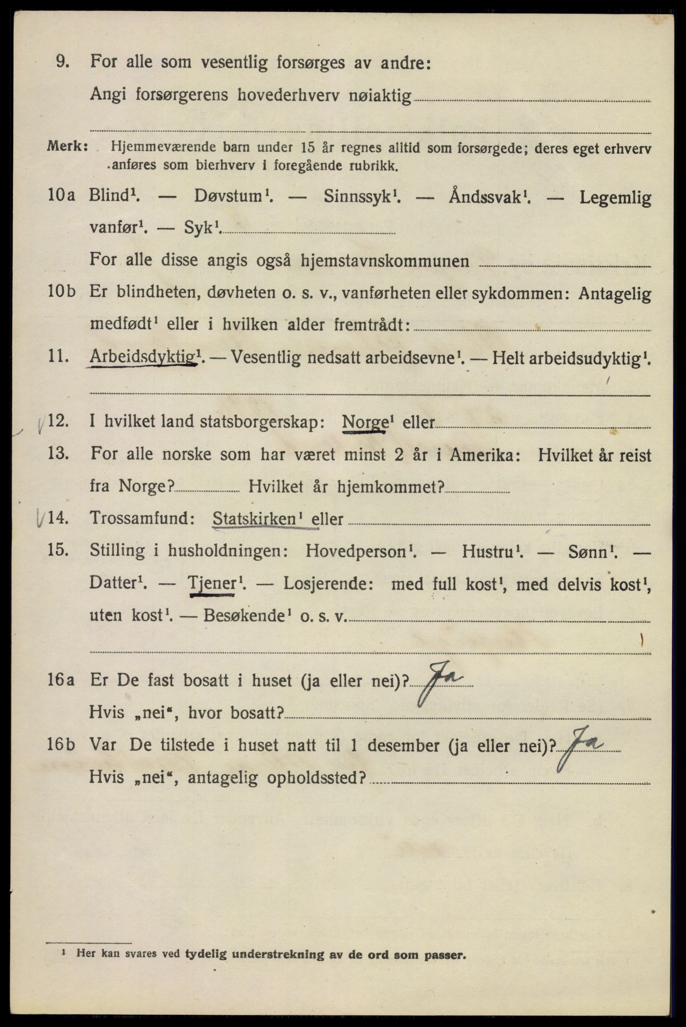 SAO, 1920 census for Kristiania, 1920, p. 396284