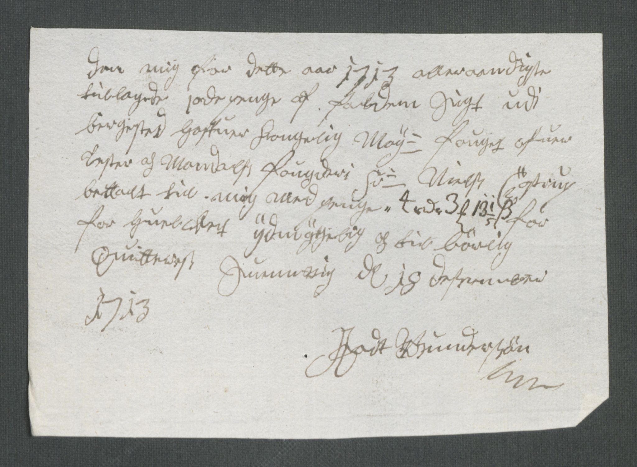 Rentekammeret inntil 1814, Reviderte regnskaper, Fogderegnskap, RA/EA-4092/R43/L2556: Fogderegnskap Lista og Mandal, 1713, p. 465