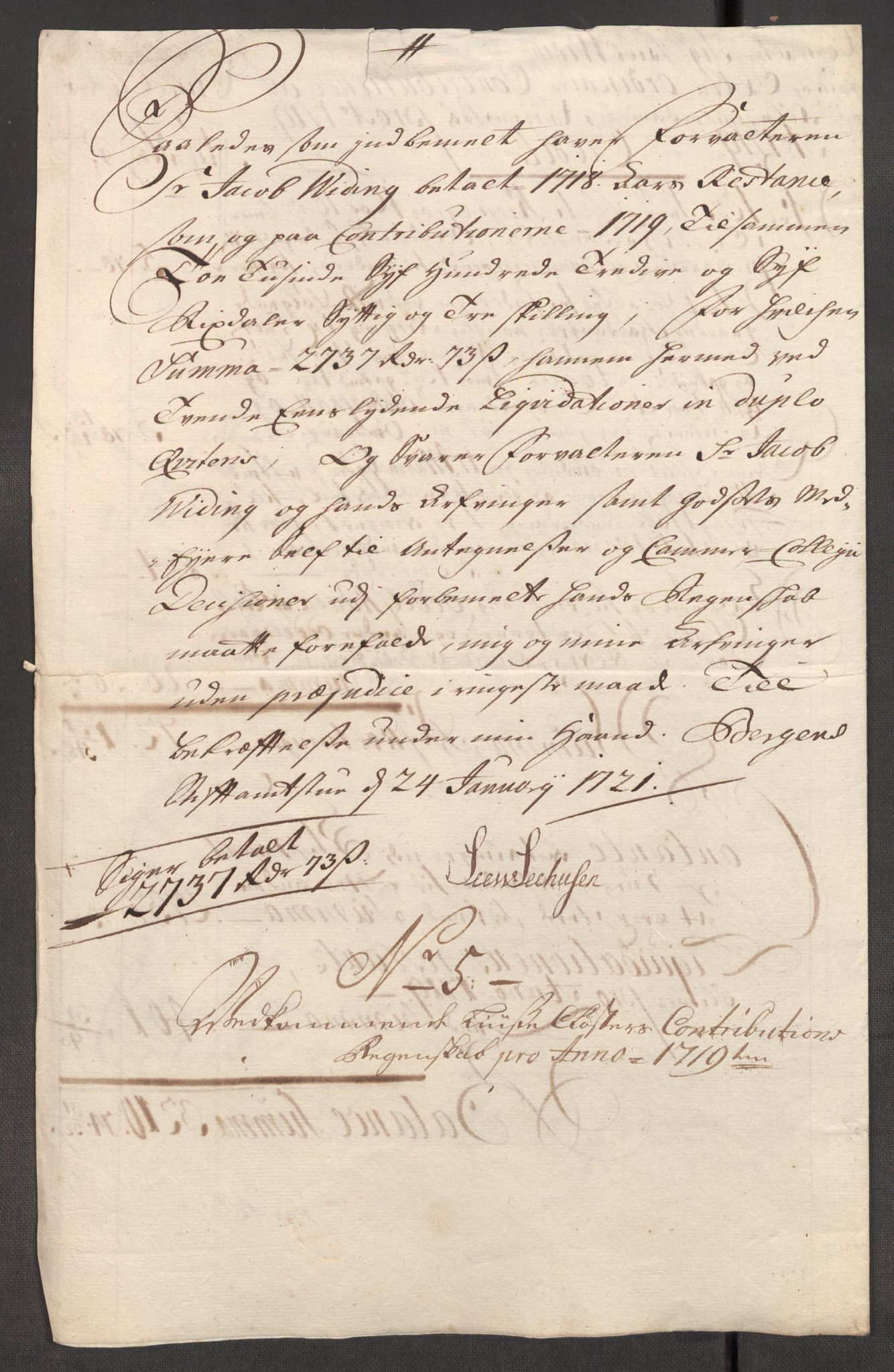 Rentekammeret inntil 1814, Reviderte regnskaper, Fogderegnskap, AV/RA-EA-4092/R50/L3160: Fogderegnskap Lyse kloster, 1710-1719, p. 496