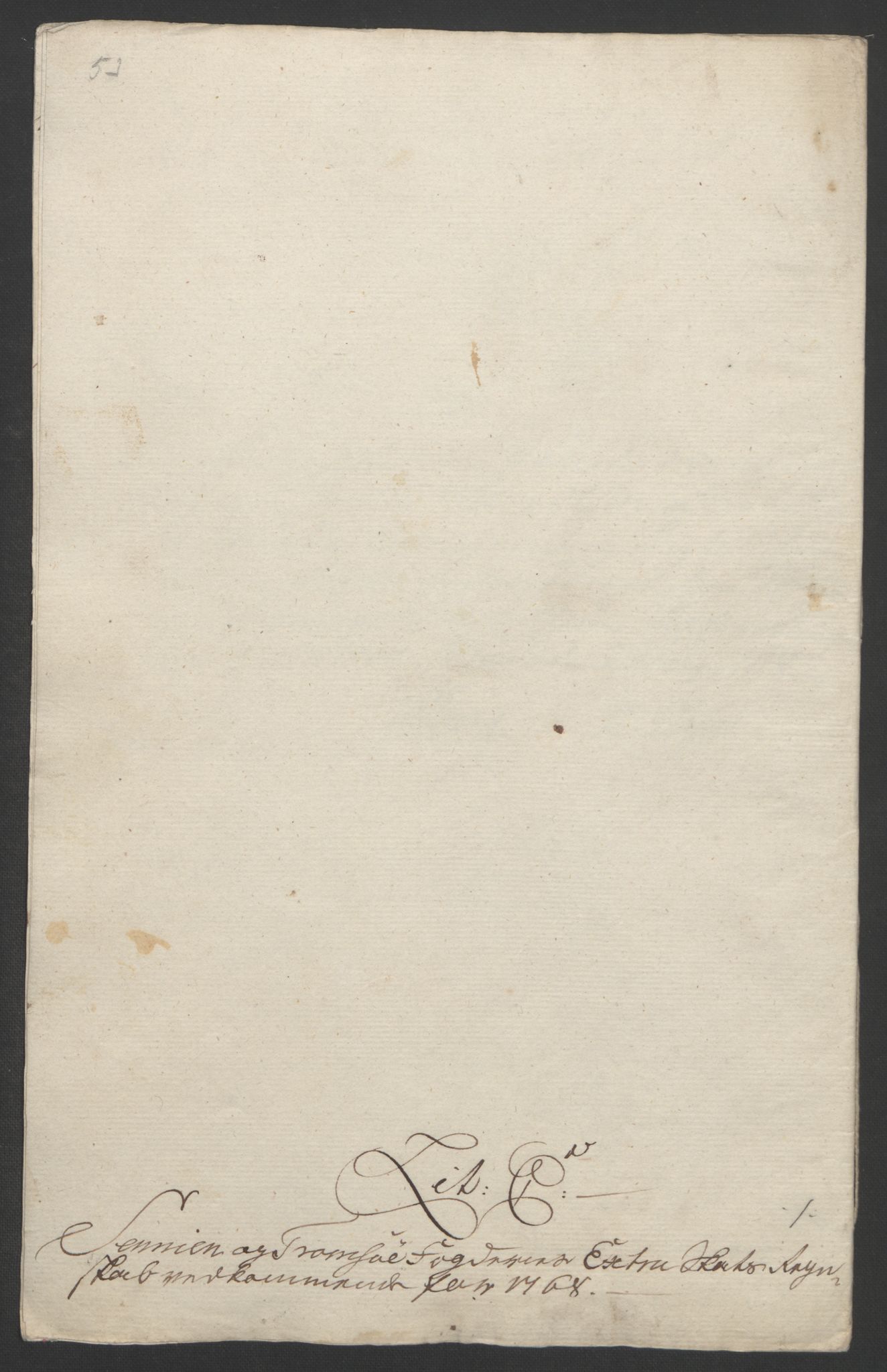 Rentekammeret inntil 1814, Realistisk ordnet avdeling, RA/EA-4070/Ol/L0022b: [Gg 10]: Ekstraskatten, 23.09.1762. Senja og Troms, 1765-1768, p. 251