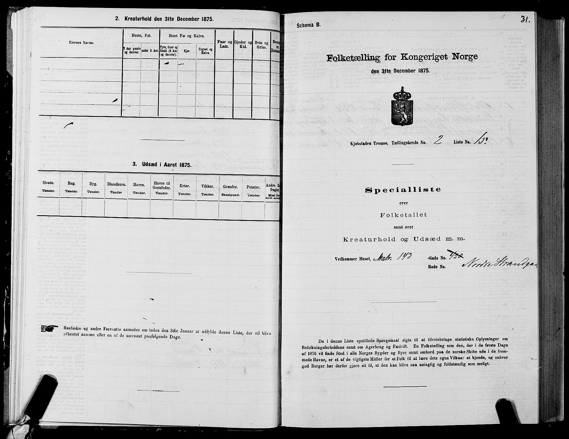 SATØ, 1875 census for 1902P Tromsø, 1875, p. 2031