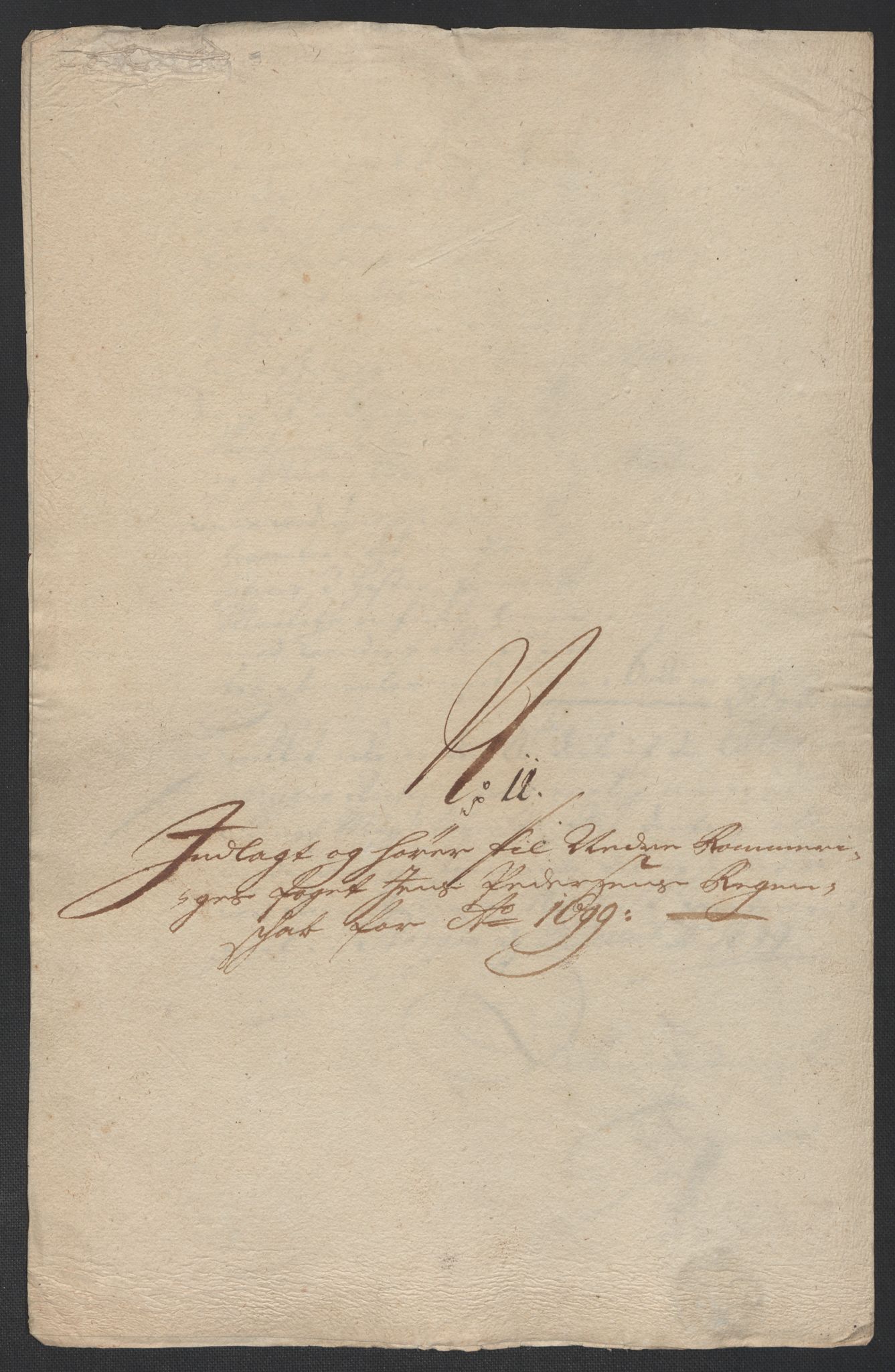 Rentekammeret inntil 1814, Reviderte regnskaper, Fogderegnskap, AV/RA-EA-4092/R11/L0582: Fogderegnskap Nedre Romerike, 1699, p. 214