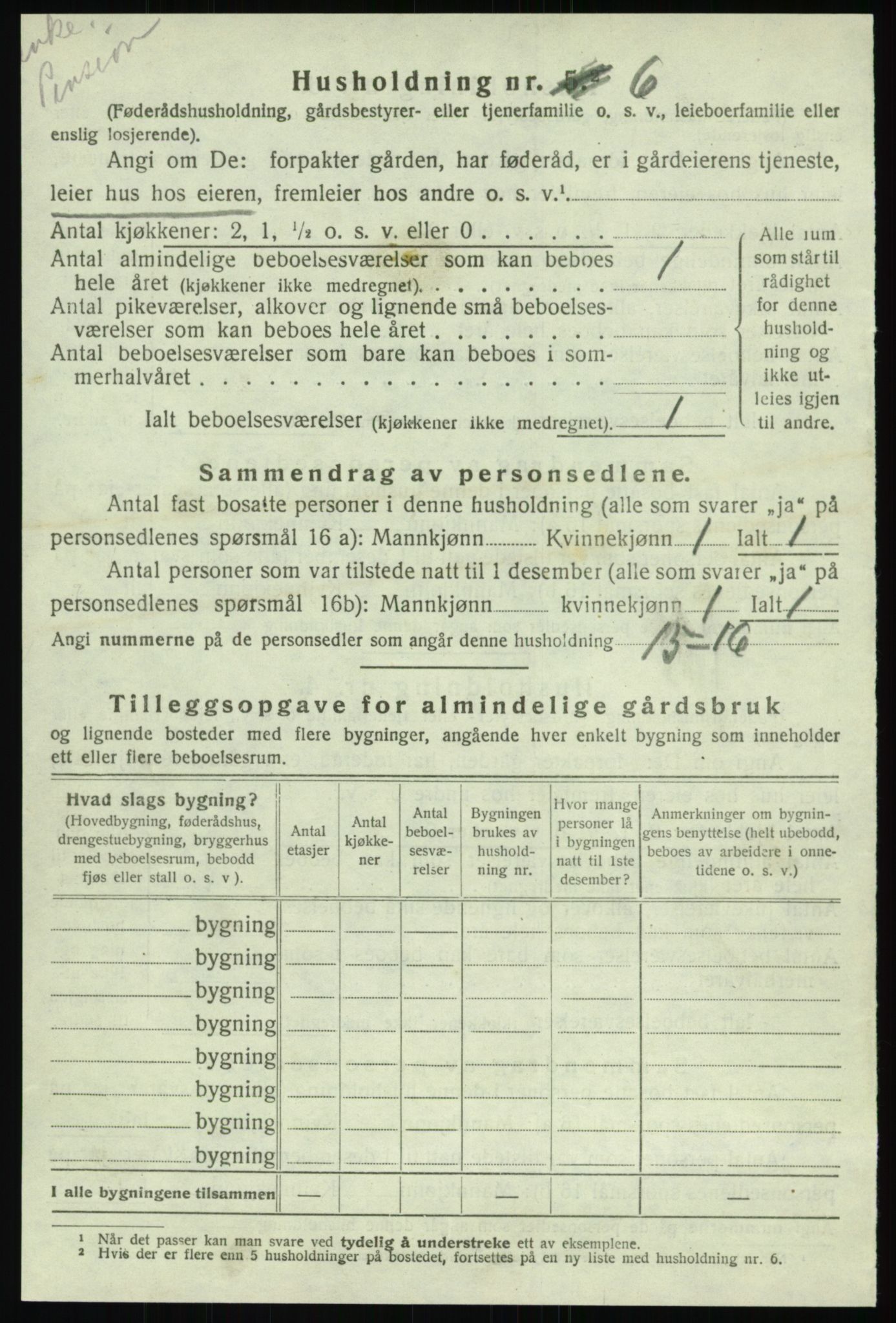 SAT, 1920 census for Leirfjord, 1920, p. 513