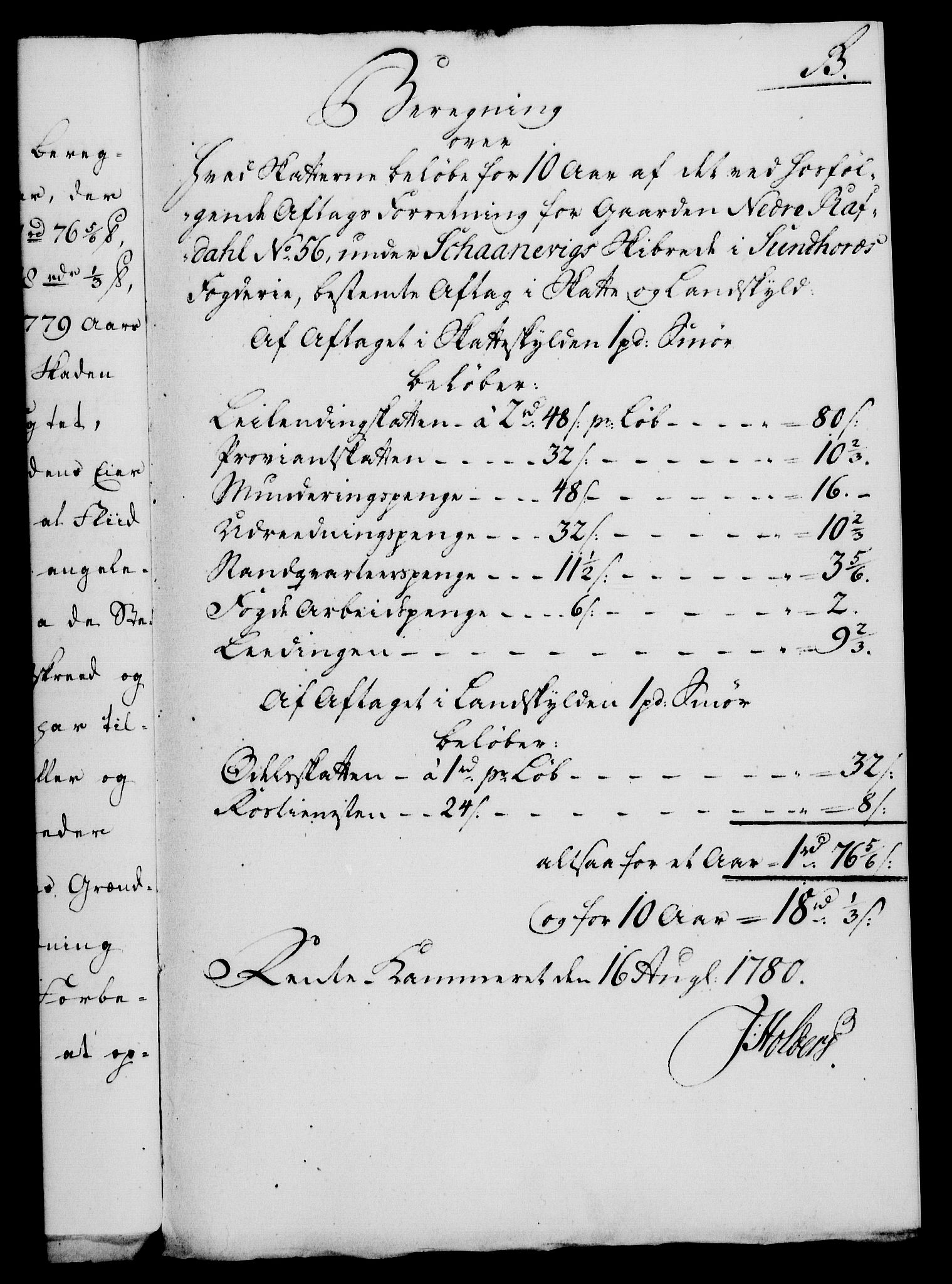 Rentekammeret, Kammerkanselliet, AV/RA-EA-3111/G/Gf/Gfa/L0062: Norsk relasjons- og resolusjonsprotokoll (merket RK 52.62), 1780, p. 479