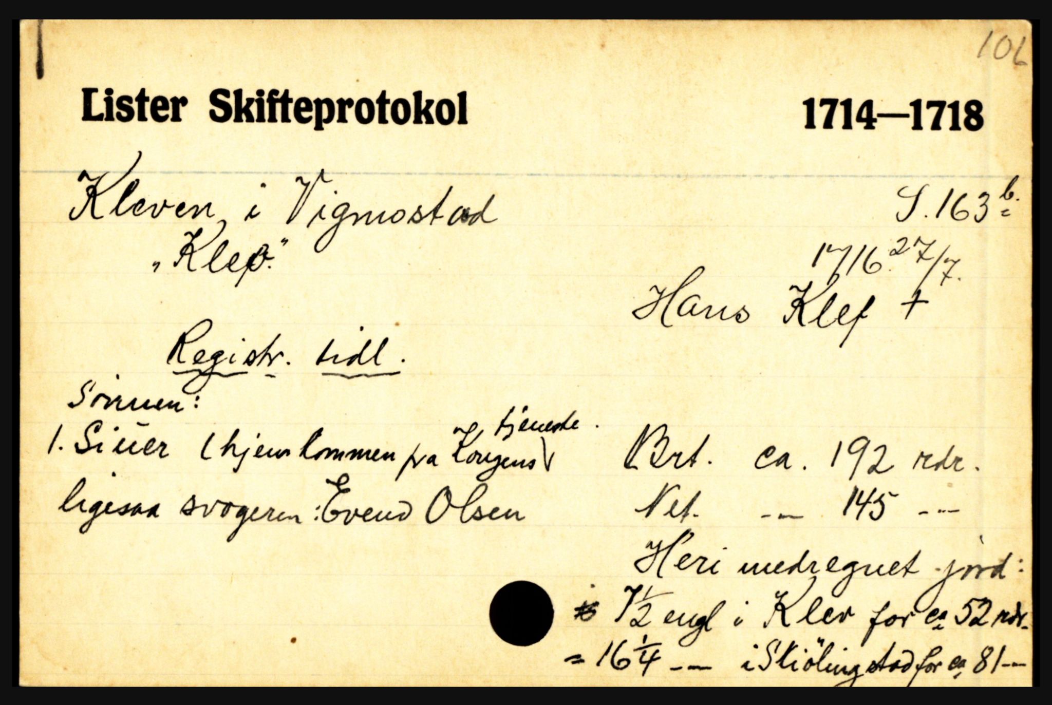 Lister sorenskriveri, AV/SAK-1221-0003/H, p. 20237