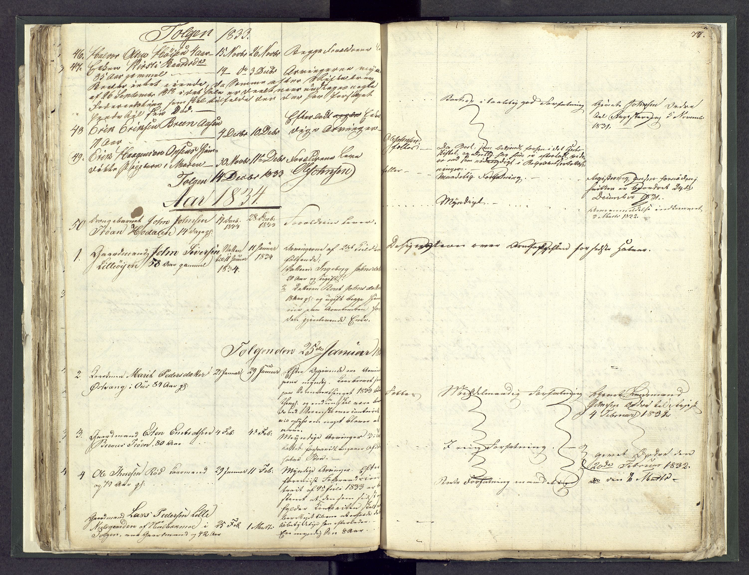 Østerdalen sorenskriveri, AV/SAH-TING-032/J/Jd/L0003: Dødsfallsjournal, 1829-1834, p. 77