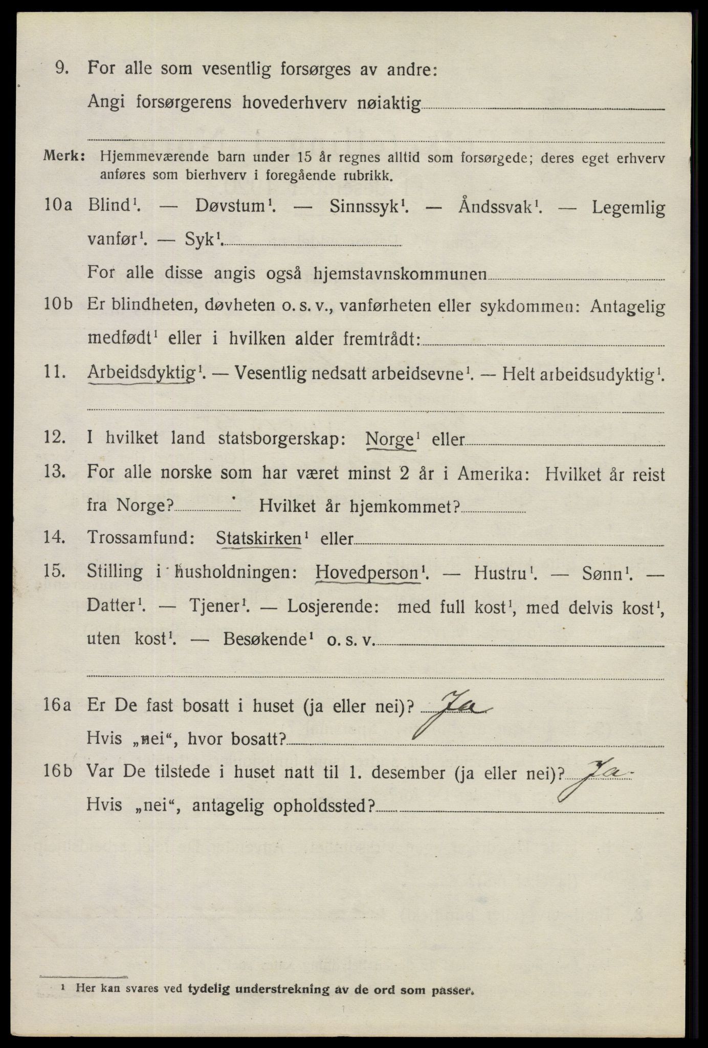 SAO, 1920 census for Spydeberg, 1920, p. 2802