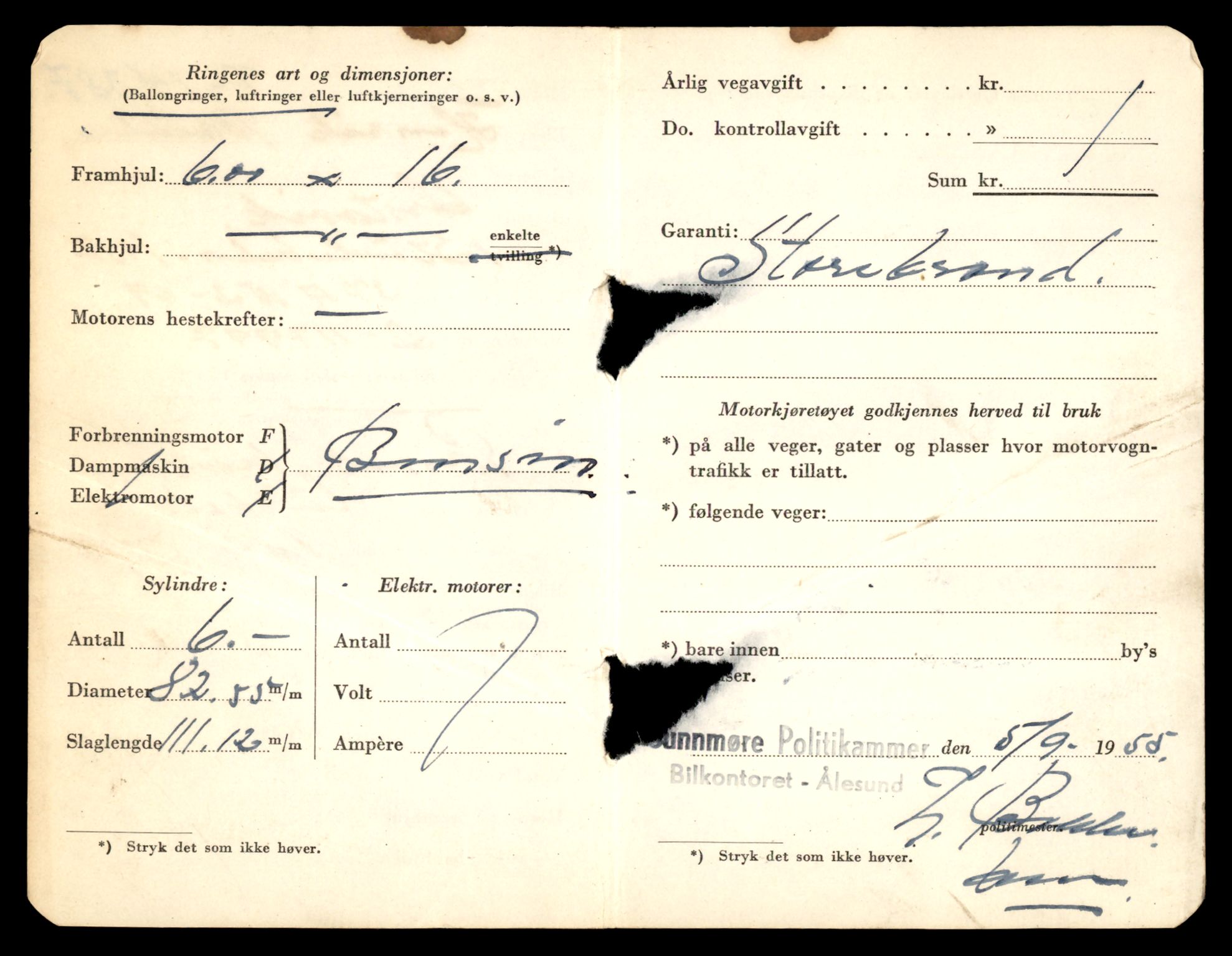 Møre og Romsdal vegkontor - Ålesund trafikkstasjon, AV/SAT-A-4099/F/Fe/L0045: Registreringskort for kjøretøy T 14320 - T 14444, 1927-1998, p. 1702