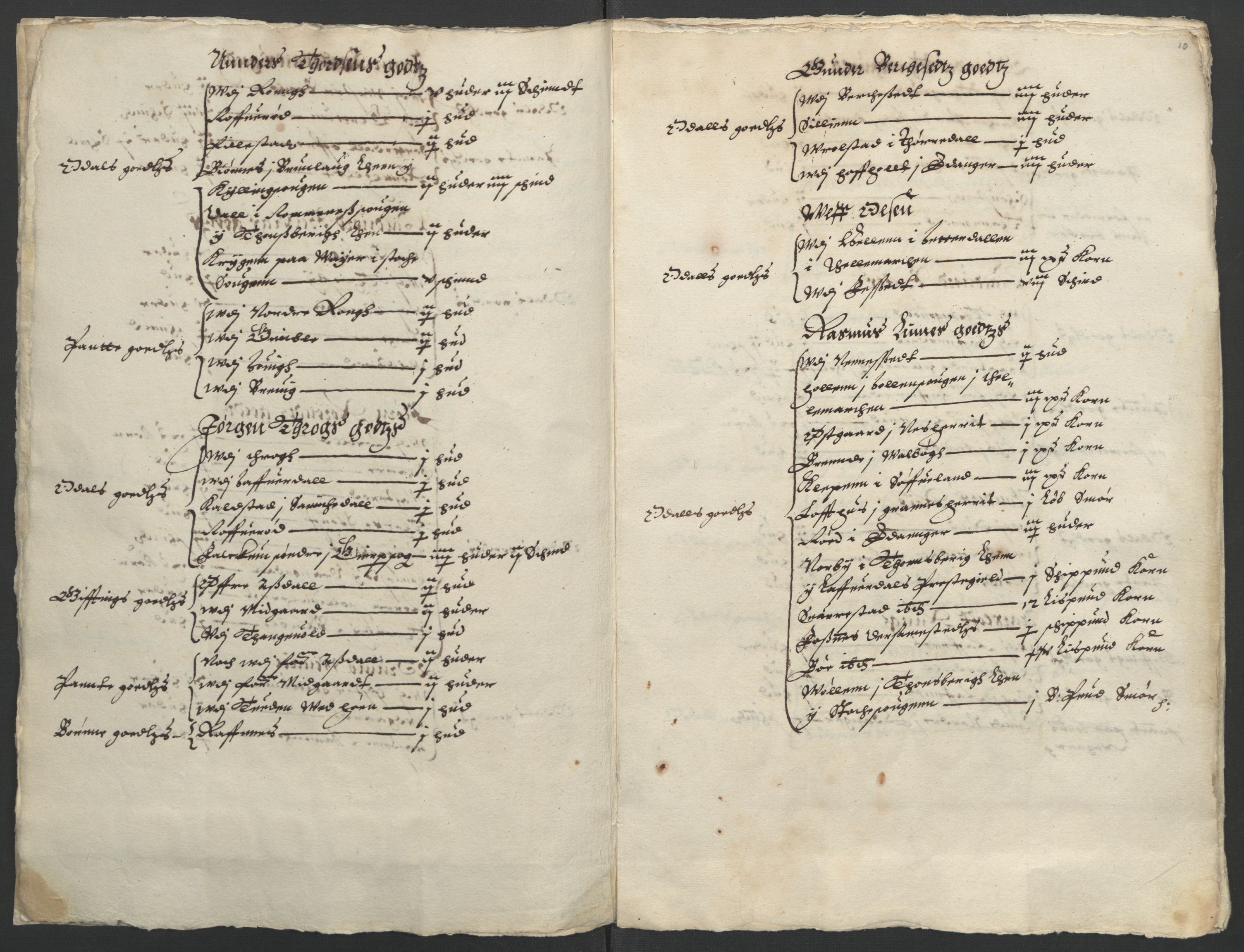 Stattholderembetet 1572-1771, AV/RA-EA-2870/Ek/L0009/0002: Jordebøker til utlikning av rosstjeneste 1624-1626: / Odelsjordebøker for Bratsberg len, 1624, p. 13