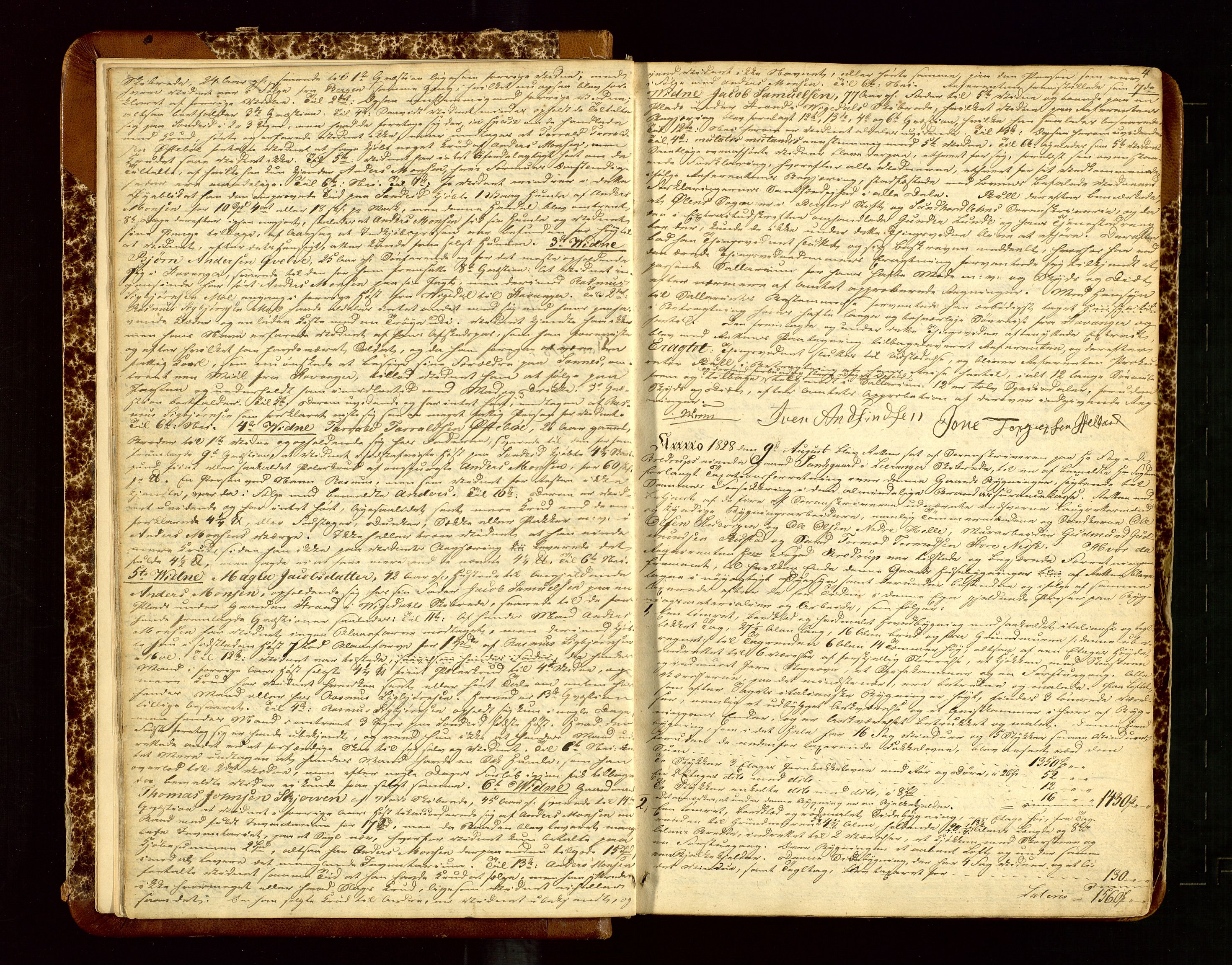 Ryfylke tingrett, AV/SAST-A-100055/001/I/IB/IB0/L0006: Tingbok, Ryfylke, 1828-1835, p. 3b-4a