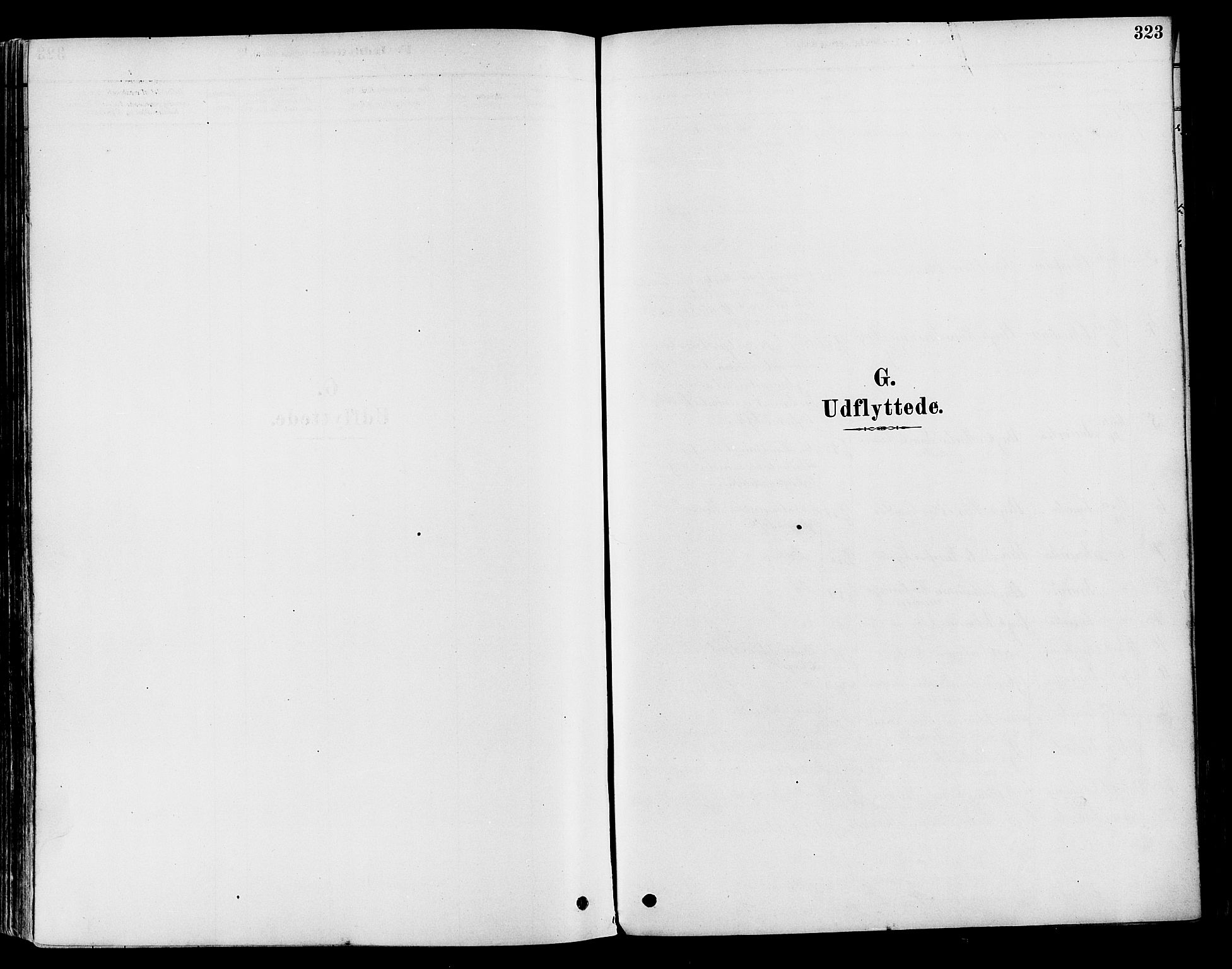 Vestre Toten prestekontor, SAH/PREST-108/H/Ha/Haa/L0009: Parish register (official) no. 9, 1878-1894, p. 323