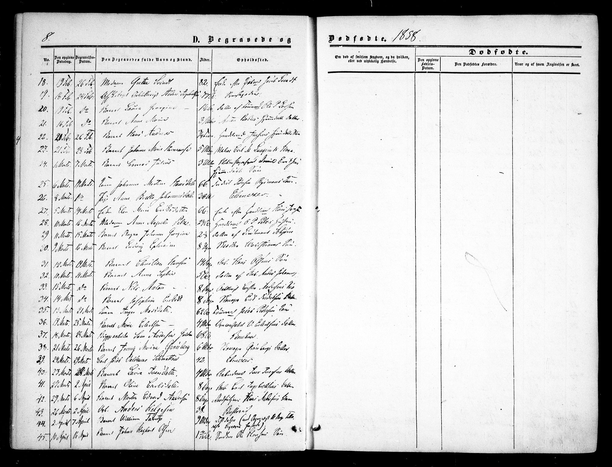 Halden prestekontor Kirkebøker, AV/SAO-A-10909/F/Fa/L0008: Parish register (official) no. I 8, 1857-1865, p. 8