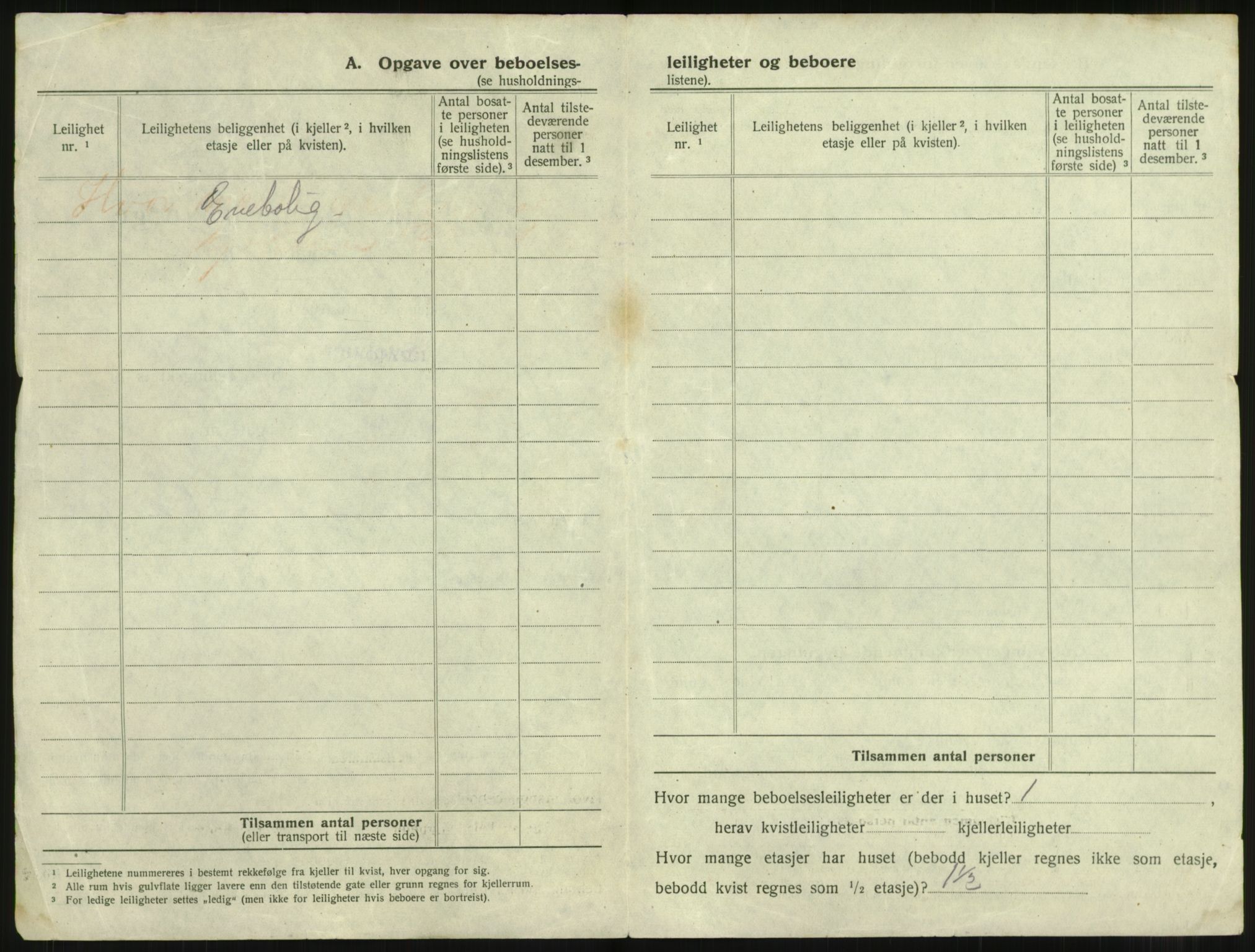 SAT, 1920 census for Svolvær, 1920, p. 23