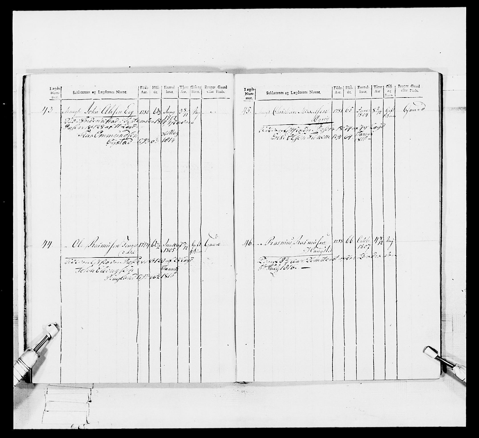 Generalitets- og kommissariatskollegiet, Det kongelige norske kommissariatskollegium, AV/RA-EA-5420/E/Eh/L0113: Vesterlenske nasjonale infanteriregiment, 1812, p. 331