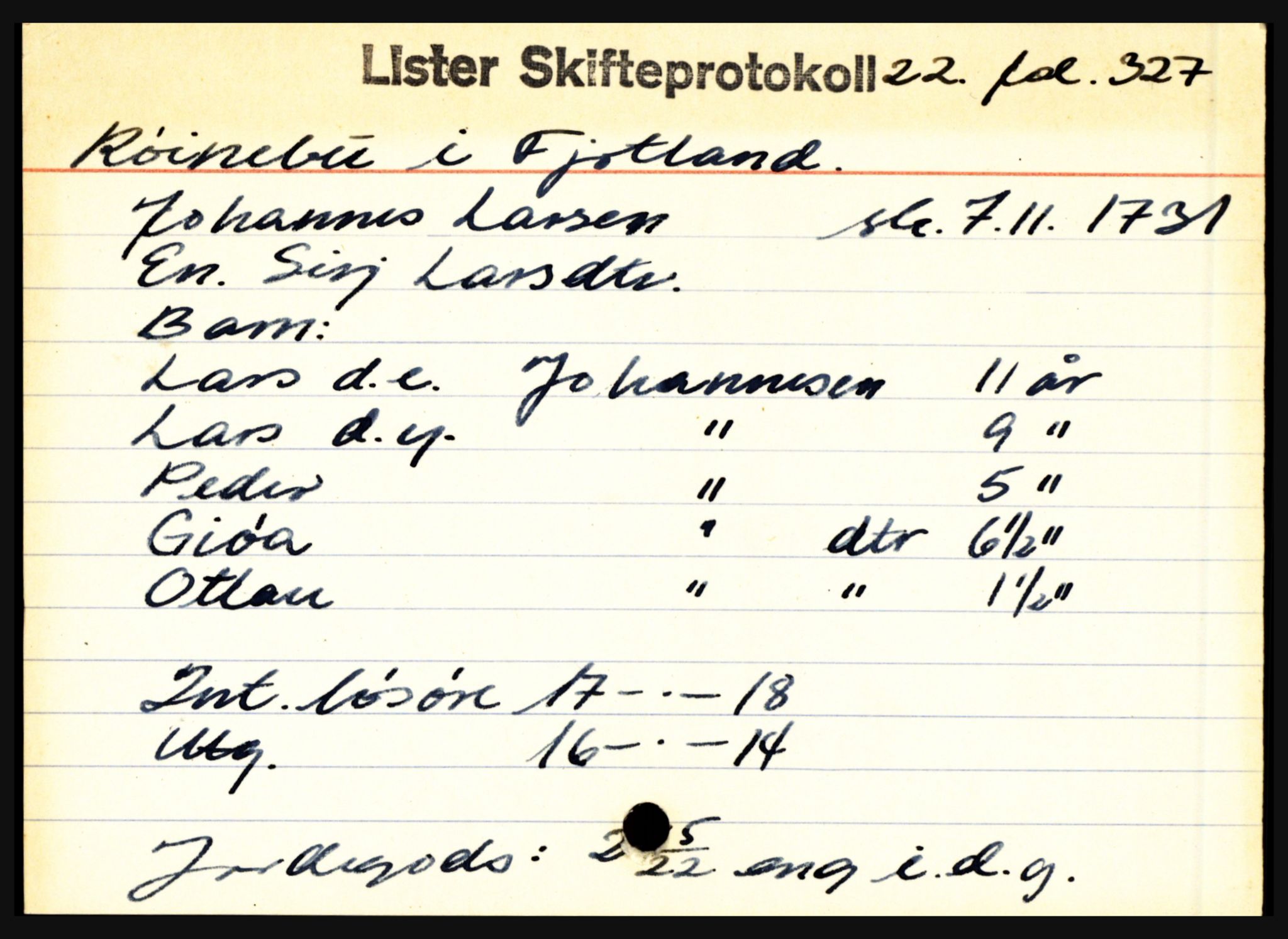 Lister sorenskriveri, AV/SAK-1221-0003/H, p. 31419