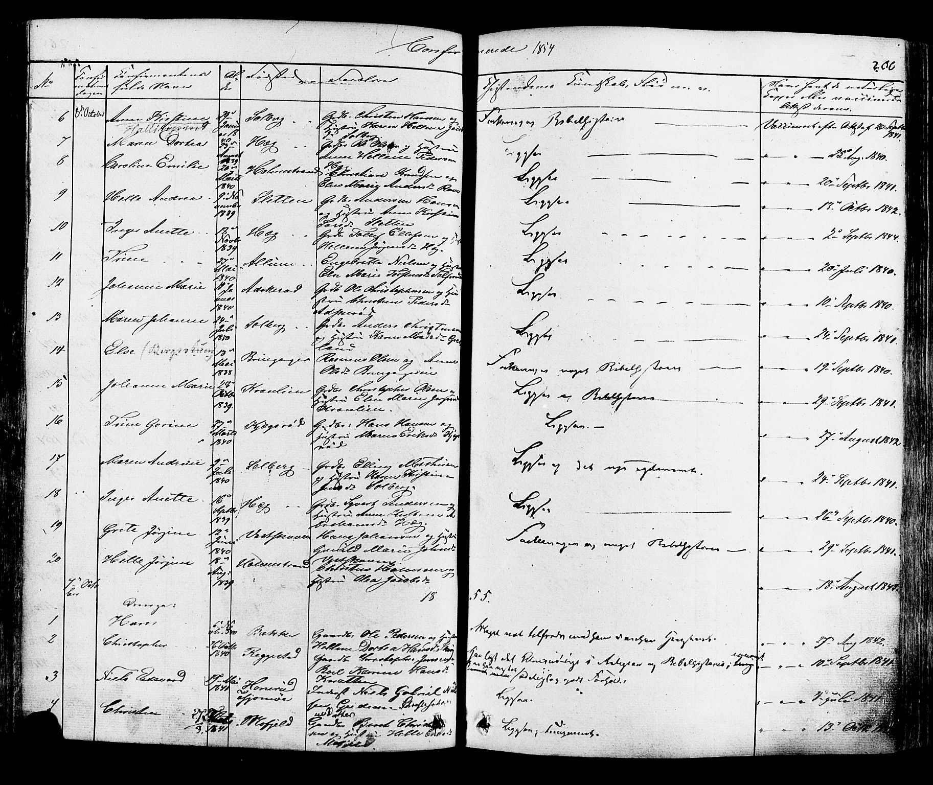 Botne kirkebøker, AV/SAKO-A-340/F/Fa/L0006: Parish register (official) no. I 6, 1836-1877, p. 266