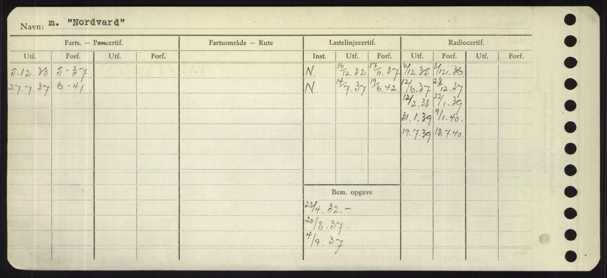 Sjøfartsdirektoratet med forløpere, Skipsmålingen, AV/RA-S-1627/H/Hd/L0026: Fartøy, N-Norhol, p. 574