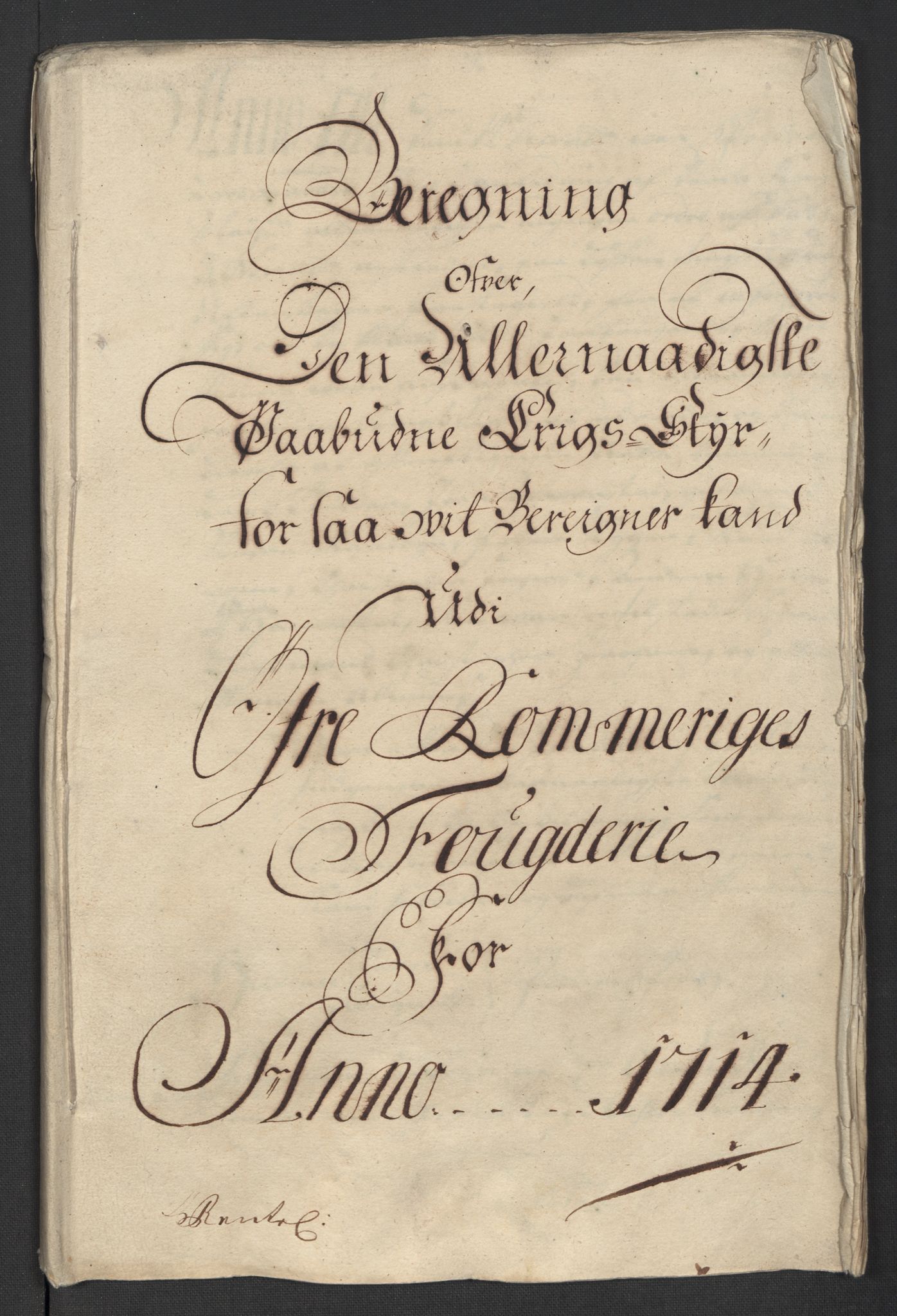 Rentekammeret inntil 1814, Reviderte regnskaper, Fogderegnskap, RA/EA-4092/R12/L0723: Fogderegnskap Øvre Romerike, 1713-1714, p. 271