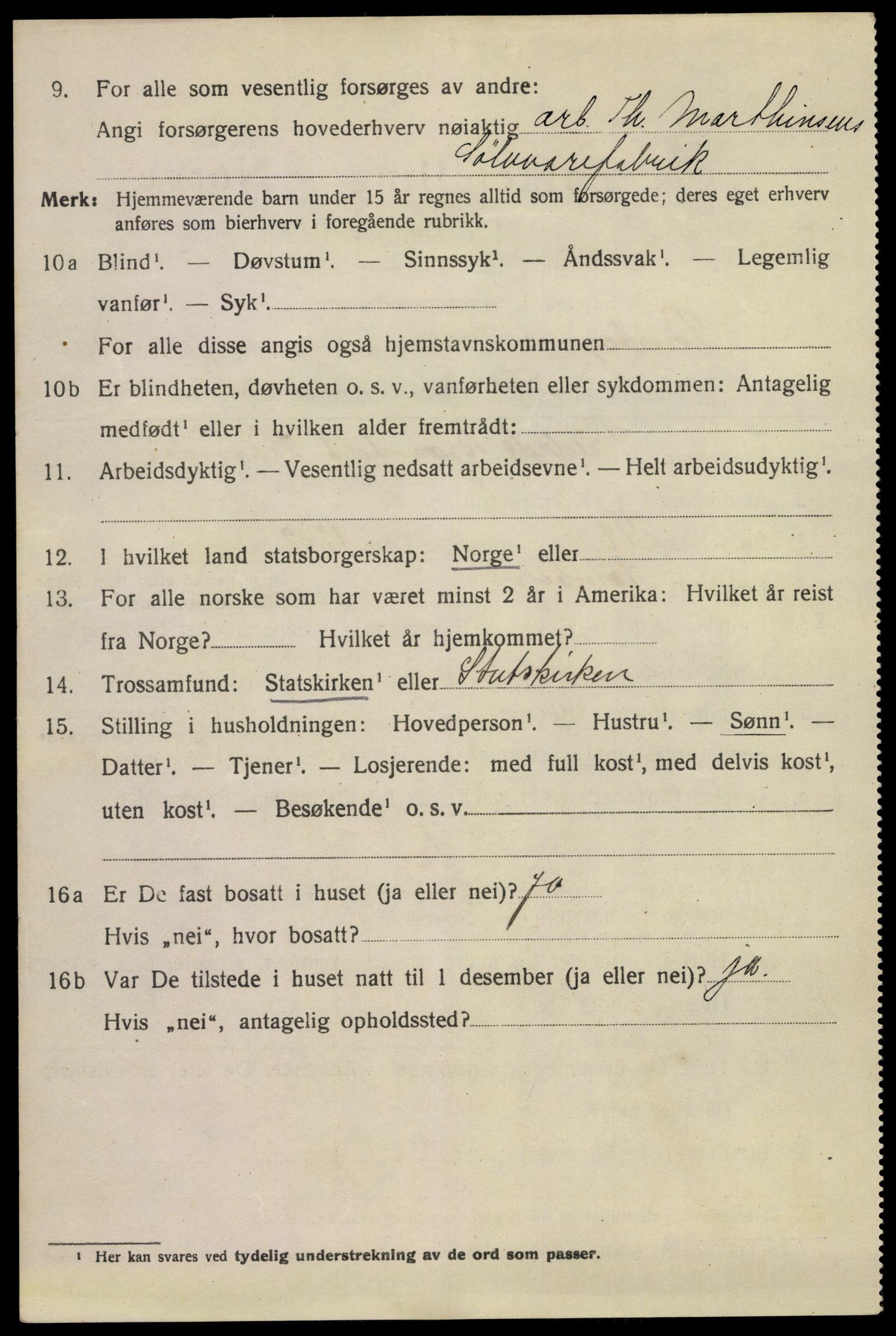 SAKO, 1920 census for Tønsberg, 1920, p. 22410