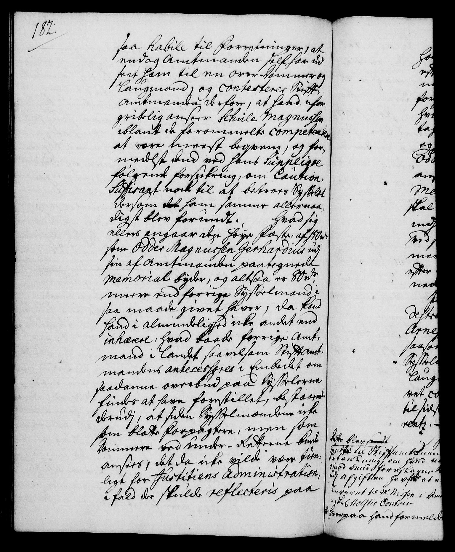 Rentekammeret, Kammerkanselliet, RA/EA-3111/G/Gh/Gha/L0019: Norsk ekstraktmemorialprotokoll (merket RK 53.64), 1736-1737, p. 182