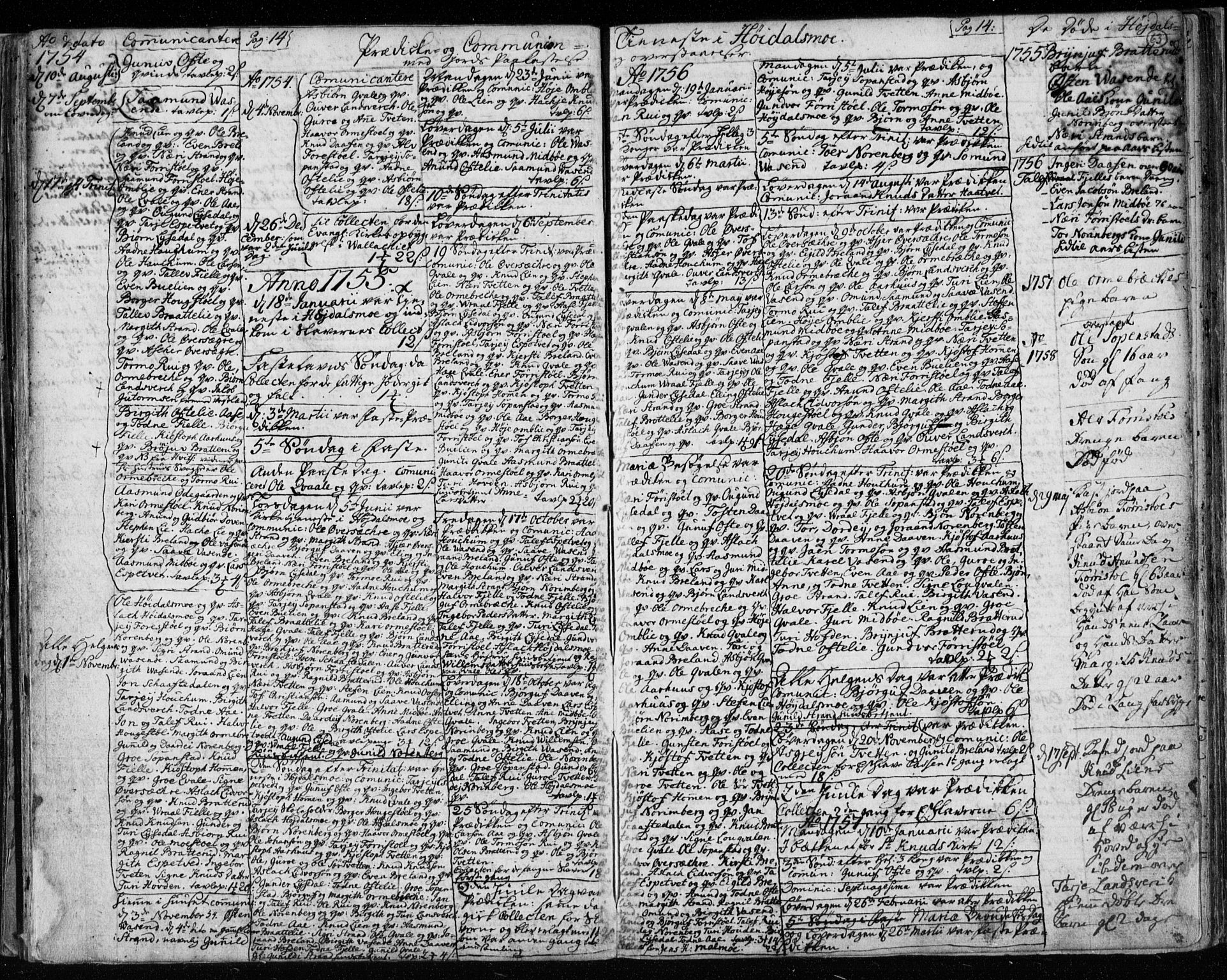 Lårdal kirkebøker, SAKO/A-284/F/Fa/L0003: Parish register (official) no. I 3, 1754-1790, p. 63