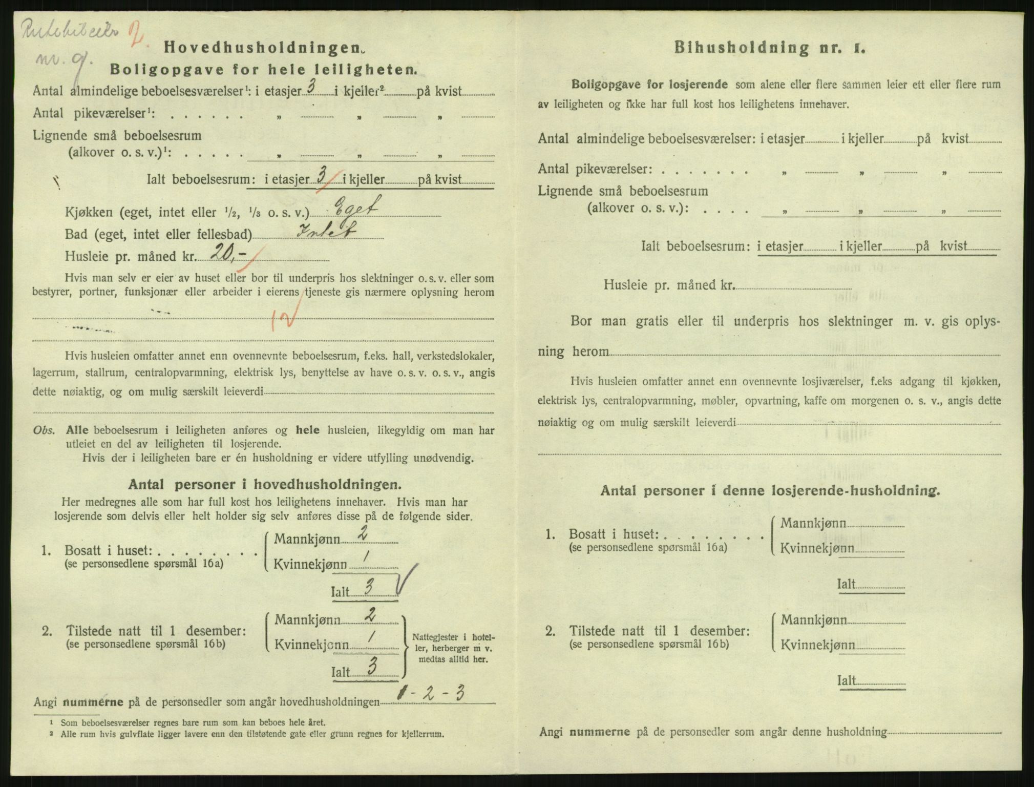 SAH, 1920 census for Gjøvik, 1920, p. 811