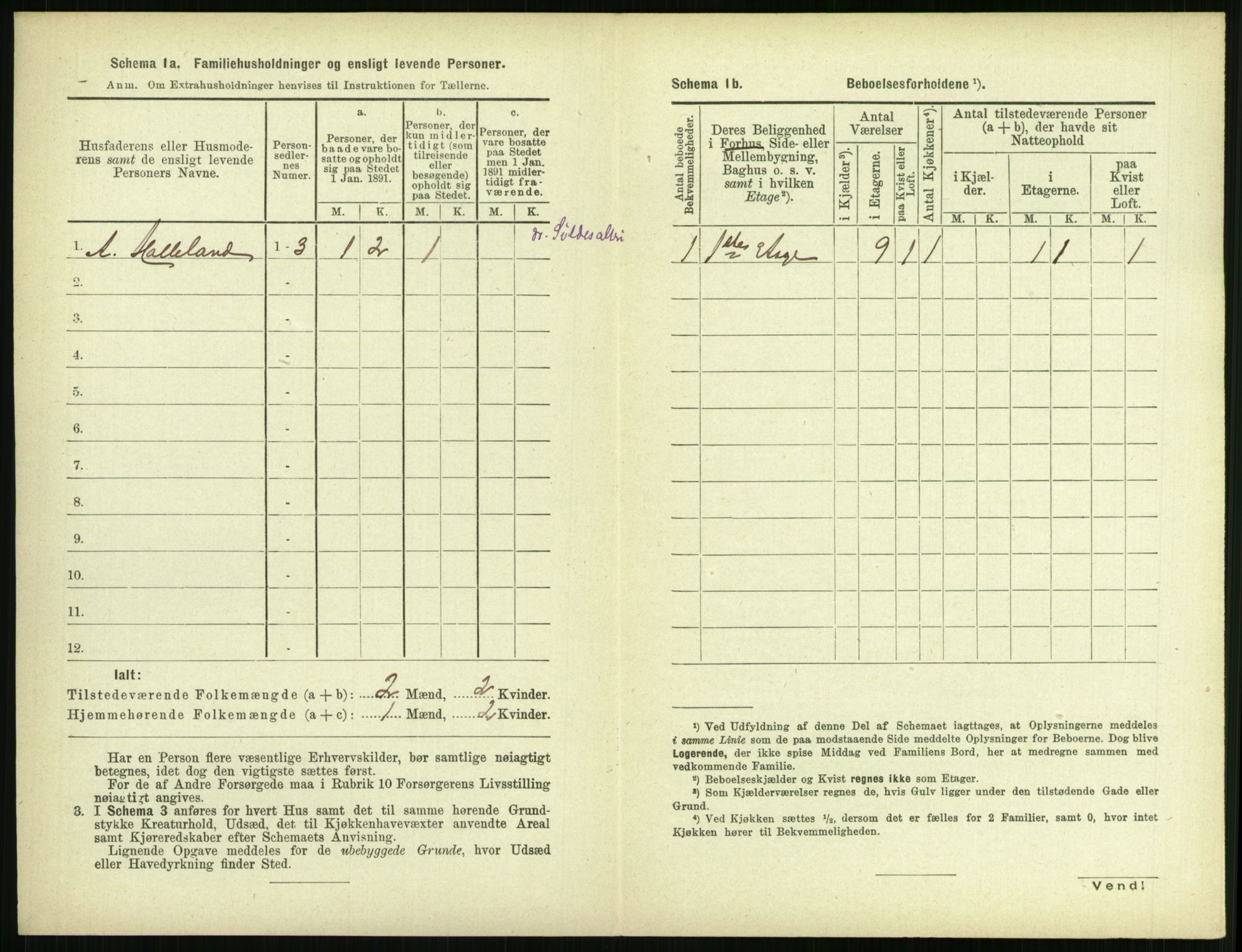 RA, 1891 census for 1106 Haugesund, 1891, p. 903