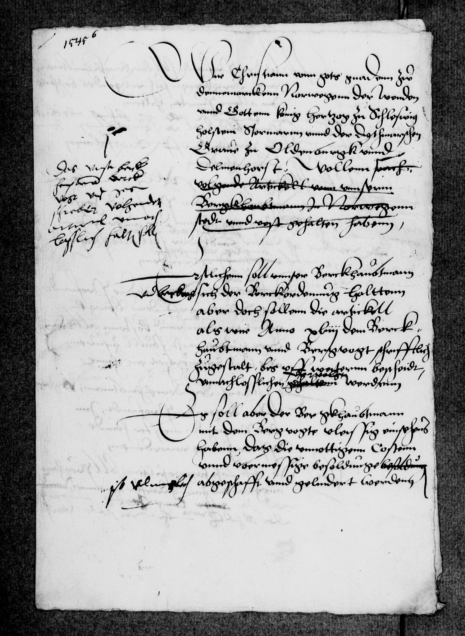 Tyske Kansellis innenrikske avdeling, AV/RA-EA-5864/E/L0003: 4  Bergverkssaker, 1545-1546, p. 12